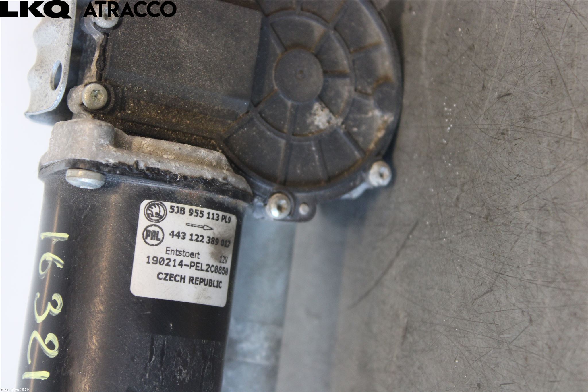 Skoda FABIA 15-21 Viskermotor Frontrute