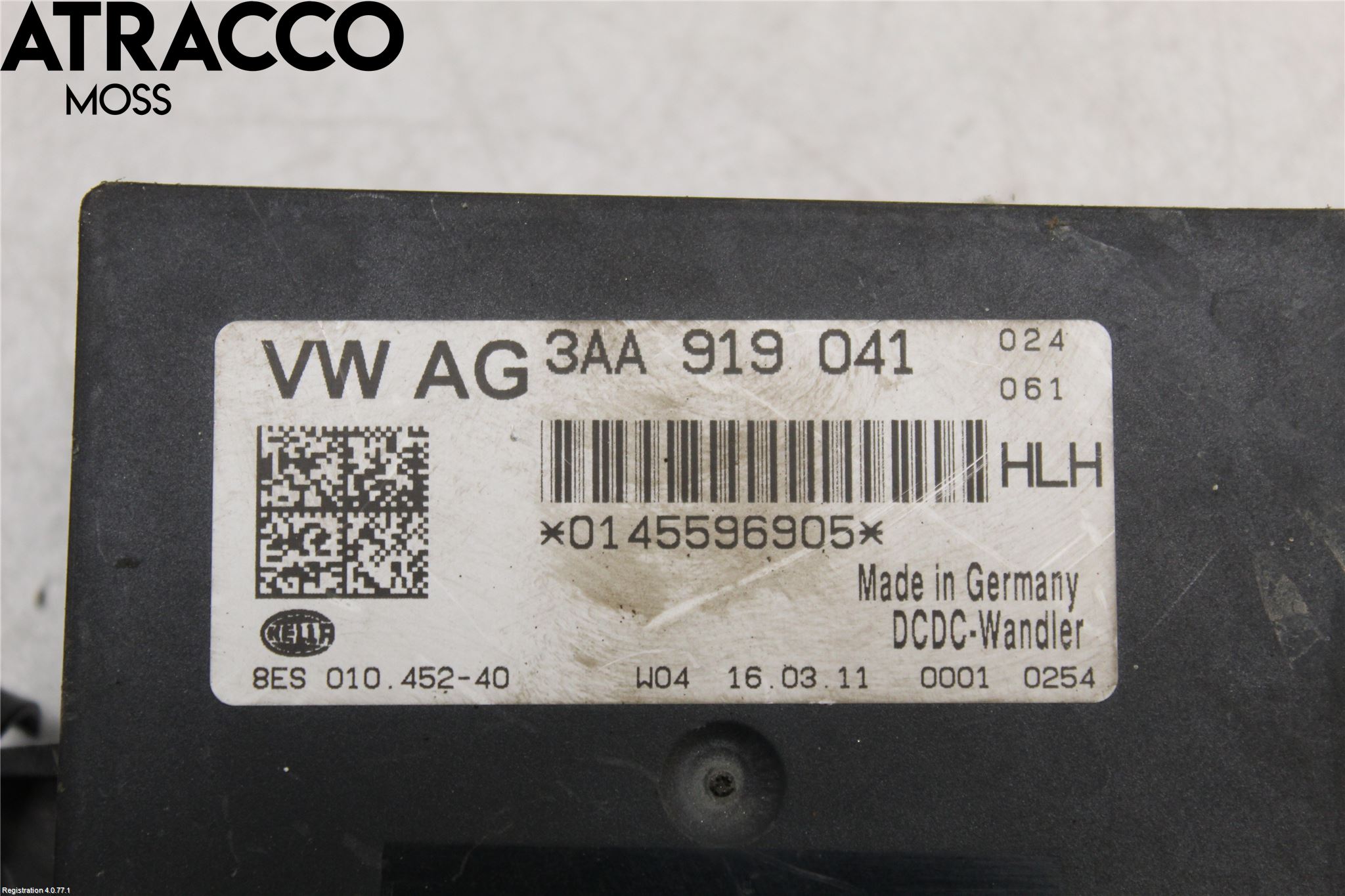 Volkswagen VW PASSAT 11-14 Elektrisk Øvrig