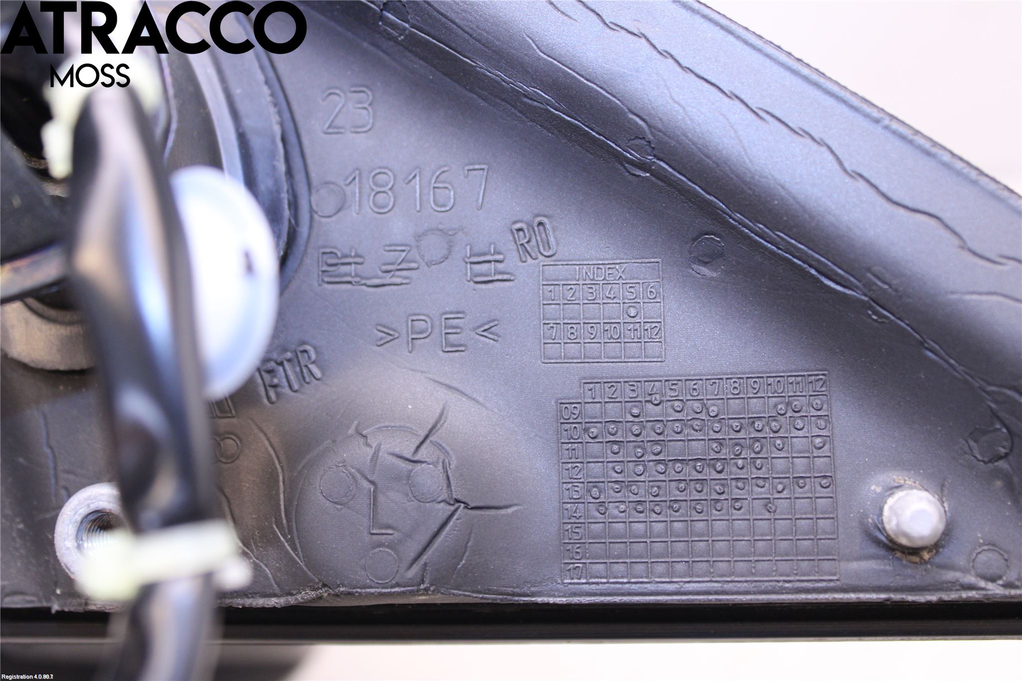 Audi A4/S4 08-11 Speil V M-El Justering