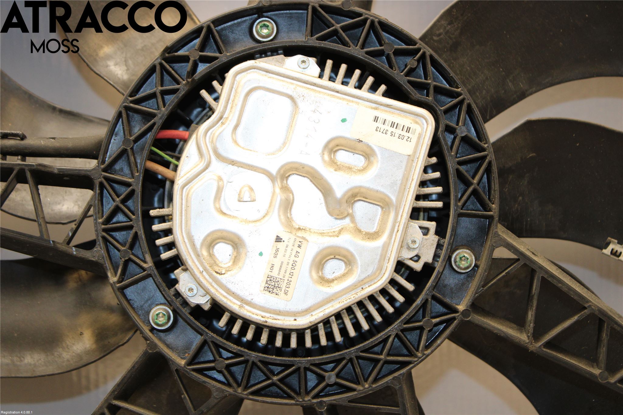 Volkswagen VW GOLF / E-GOLF VII 13-20 Kjølevifte Elektrisk