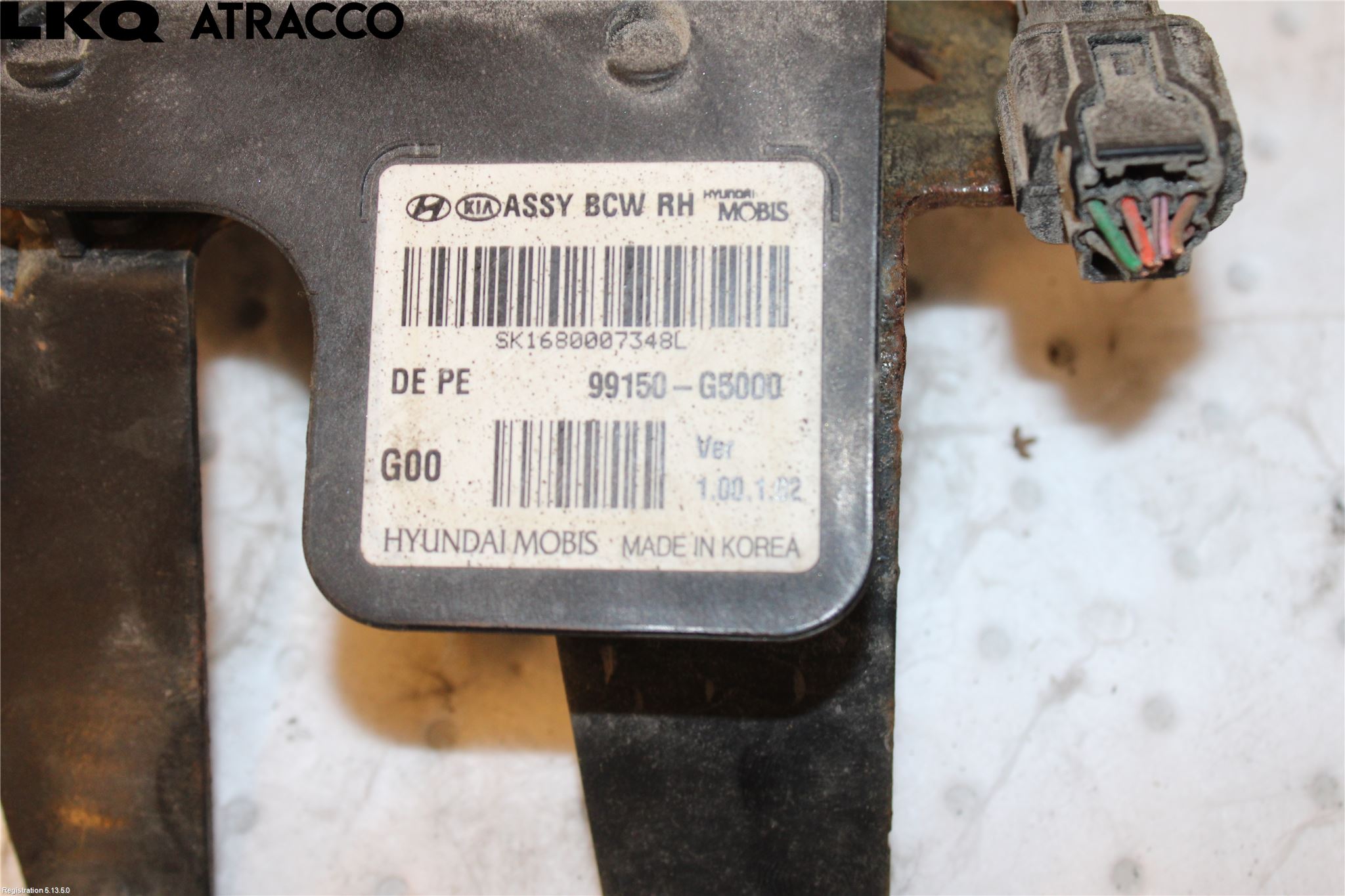 Kia NIRO (DE) 17-22 Sensor Øvrig