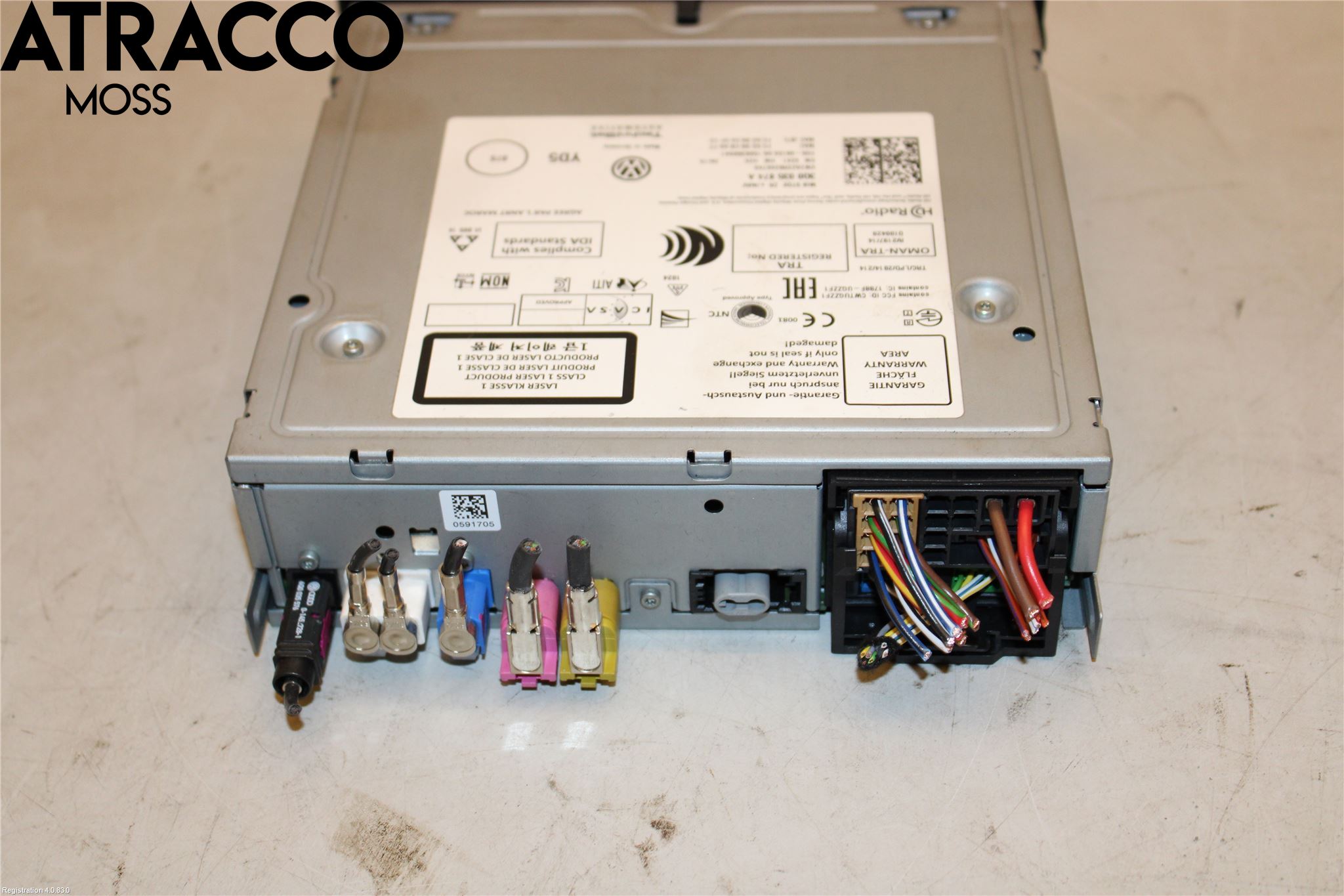 Volkswagen VW GOLF / E-GOLF VII 13-20 Stereo Radio