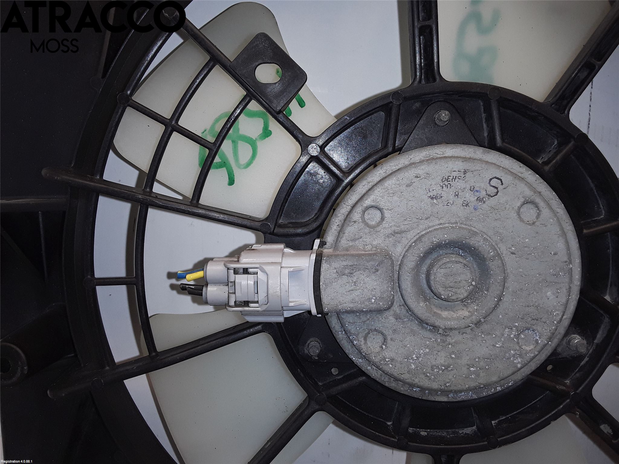 Mazda 2 (DE) 08-15 Kjølevifte Elektrisk