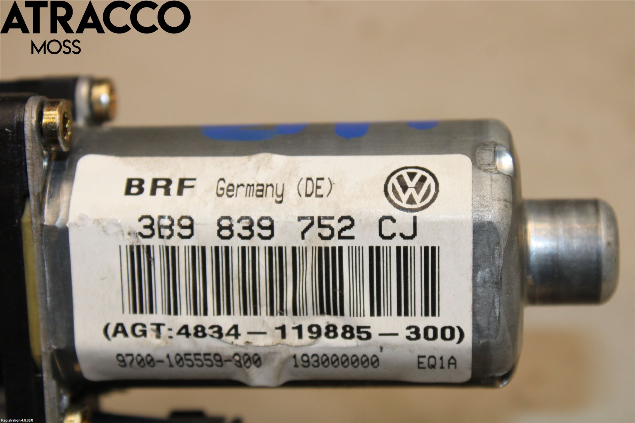 Volkswagen VW PASSAT 01-05 Vindusheismotor