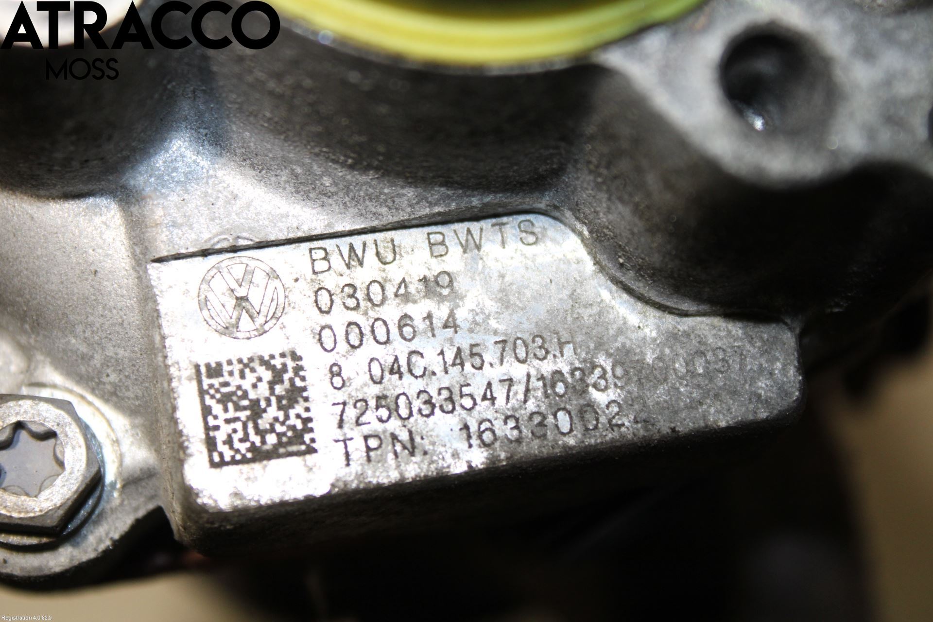 Volkswagen VW GOLF / E-GOLF VII 13-20 Turboaggregat