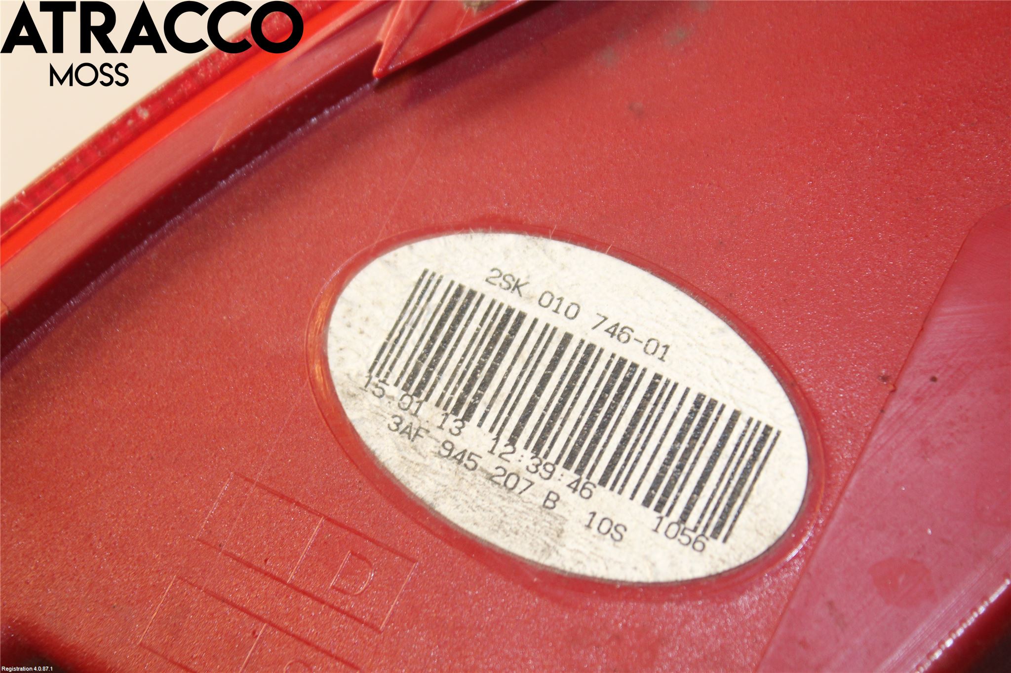 Volkswagen VW PASSAT 11-14 Baklykt Venstre