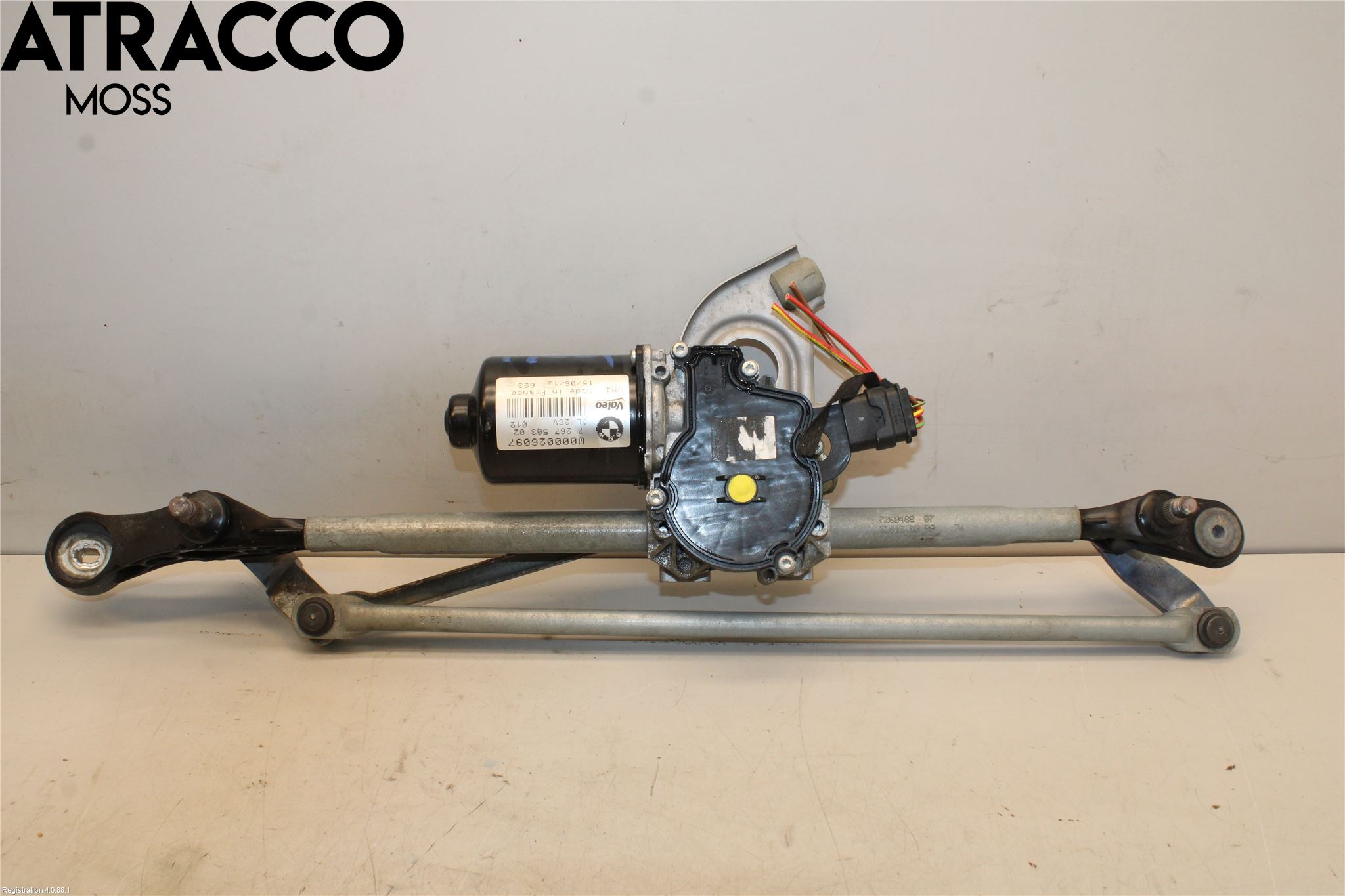 BMW 3 F30/F31/F80 12-19 Viskermotor Frontrute