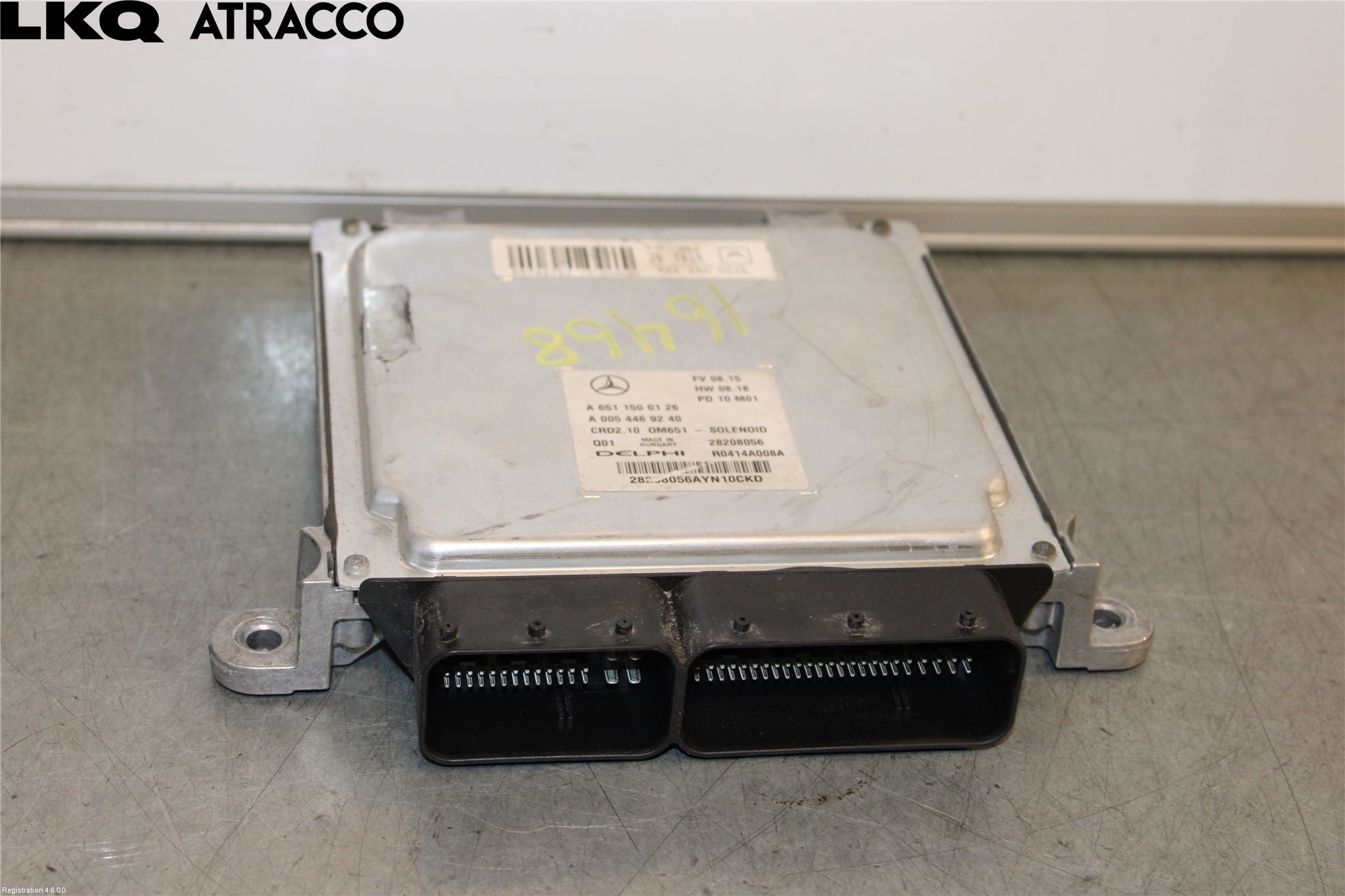 Mercedes-Benz MB C-KLASS (W204) 07-15 Styreenhet Innsprøytning