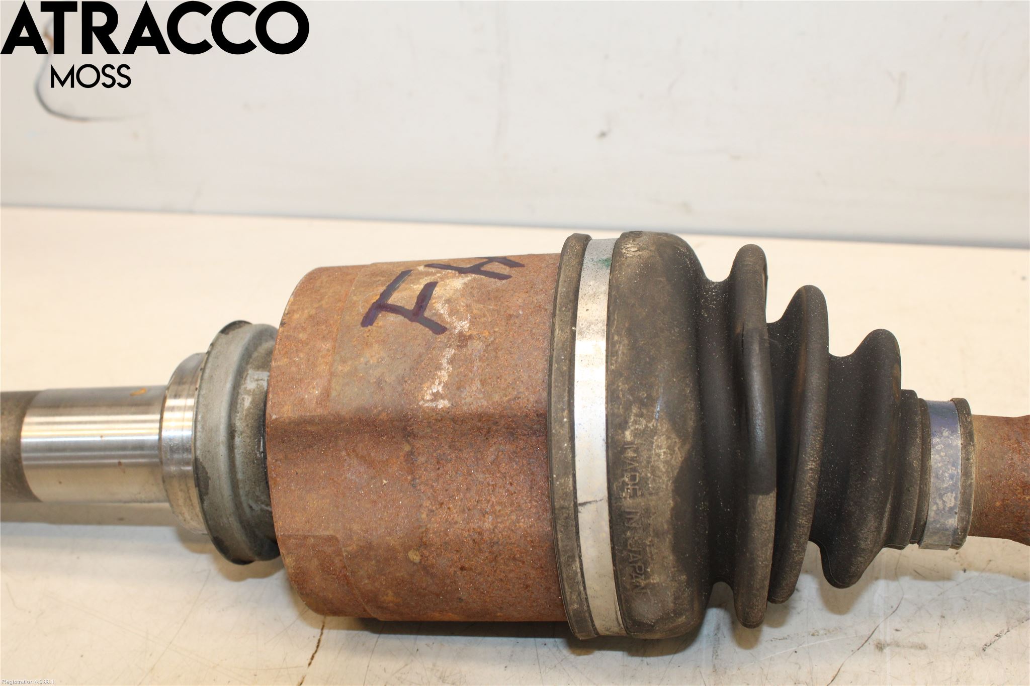 Mitsubishi ASX 10-22 Drivaksel Foran Kompl Høyre