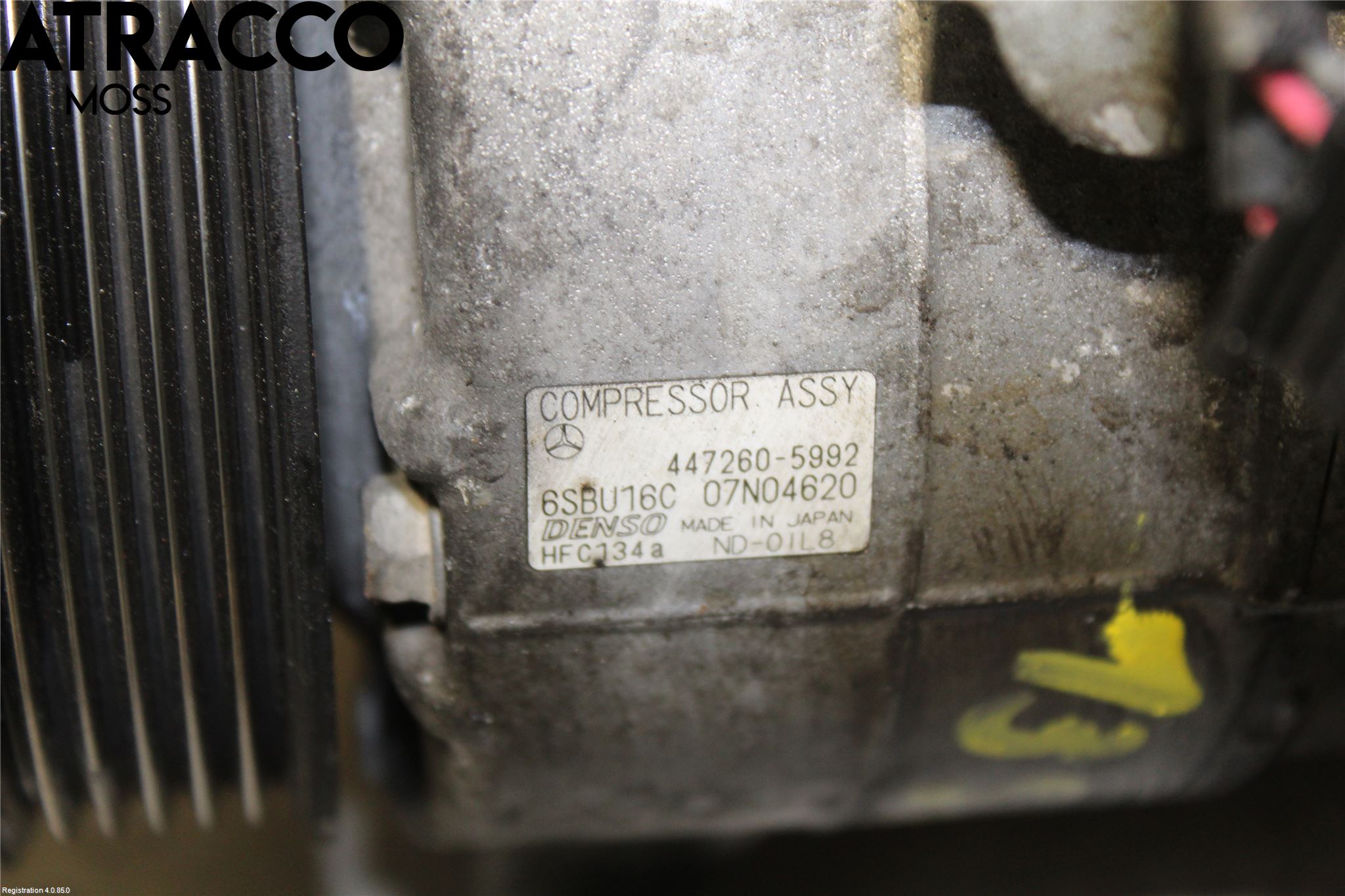 Mercedes-Benz MB E-KLASS (W212) 09-16 Varme Ac Kompressor