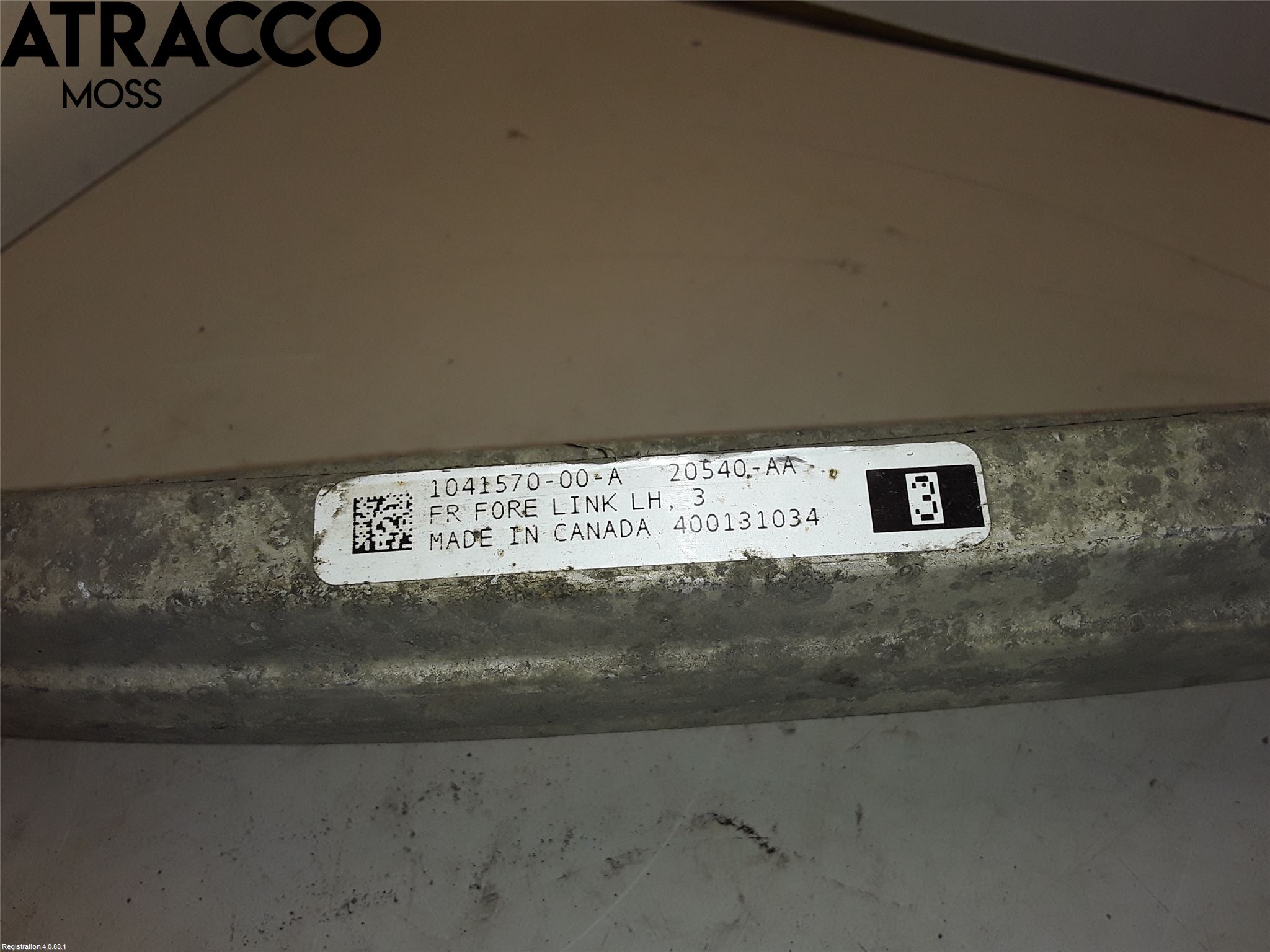 Tesla MODEL S 13- Bærearm Foran Venstre Øvre