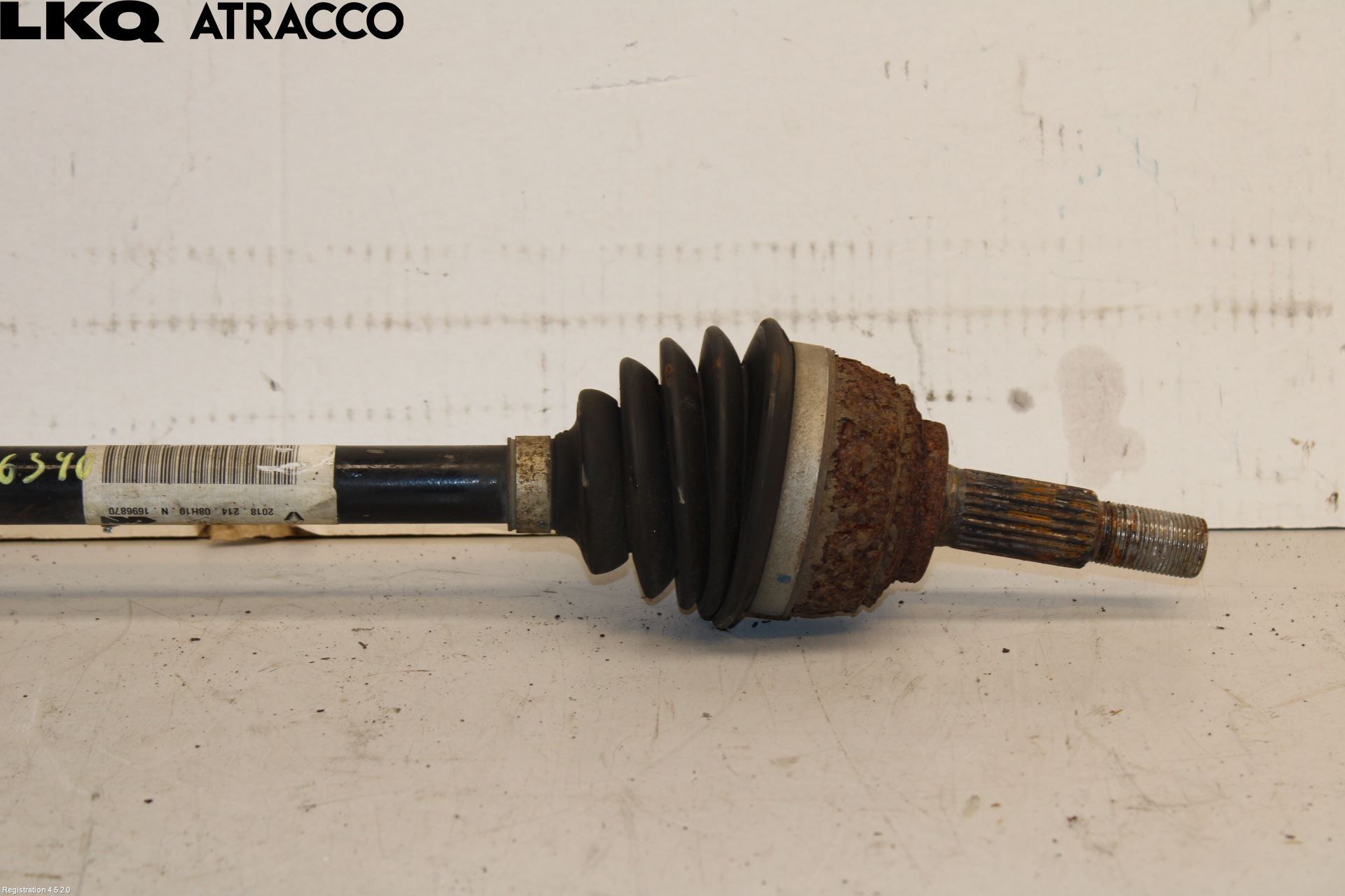 Renault ZOE/E-TECH 13- Drivaksel Foran Kompl Venstre