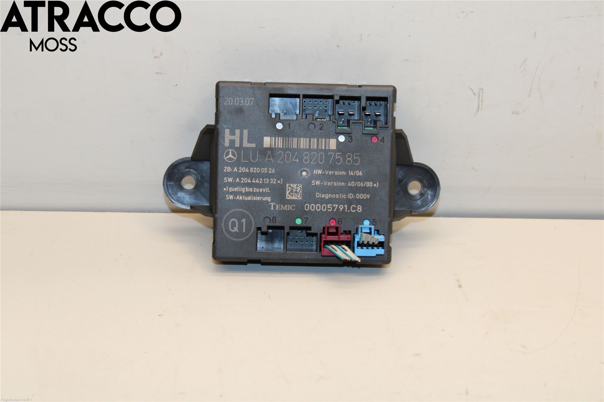 Mercedes-Benz MB C-KLASS (W204) 07-15 Styreenhet Dør