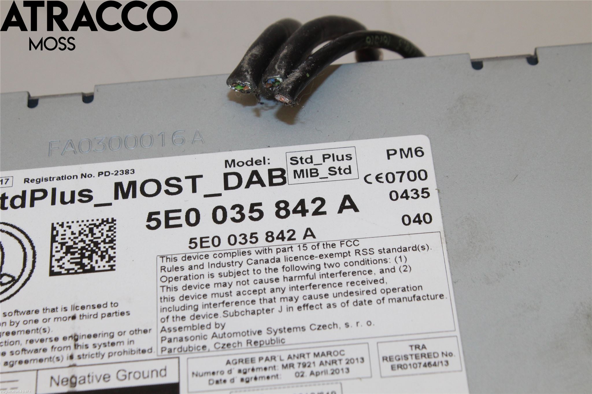 Skoda OCTAVIA (5E) 13-20 Stereo Radio