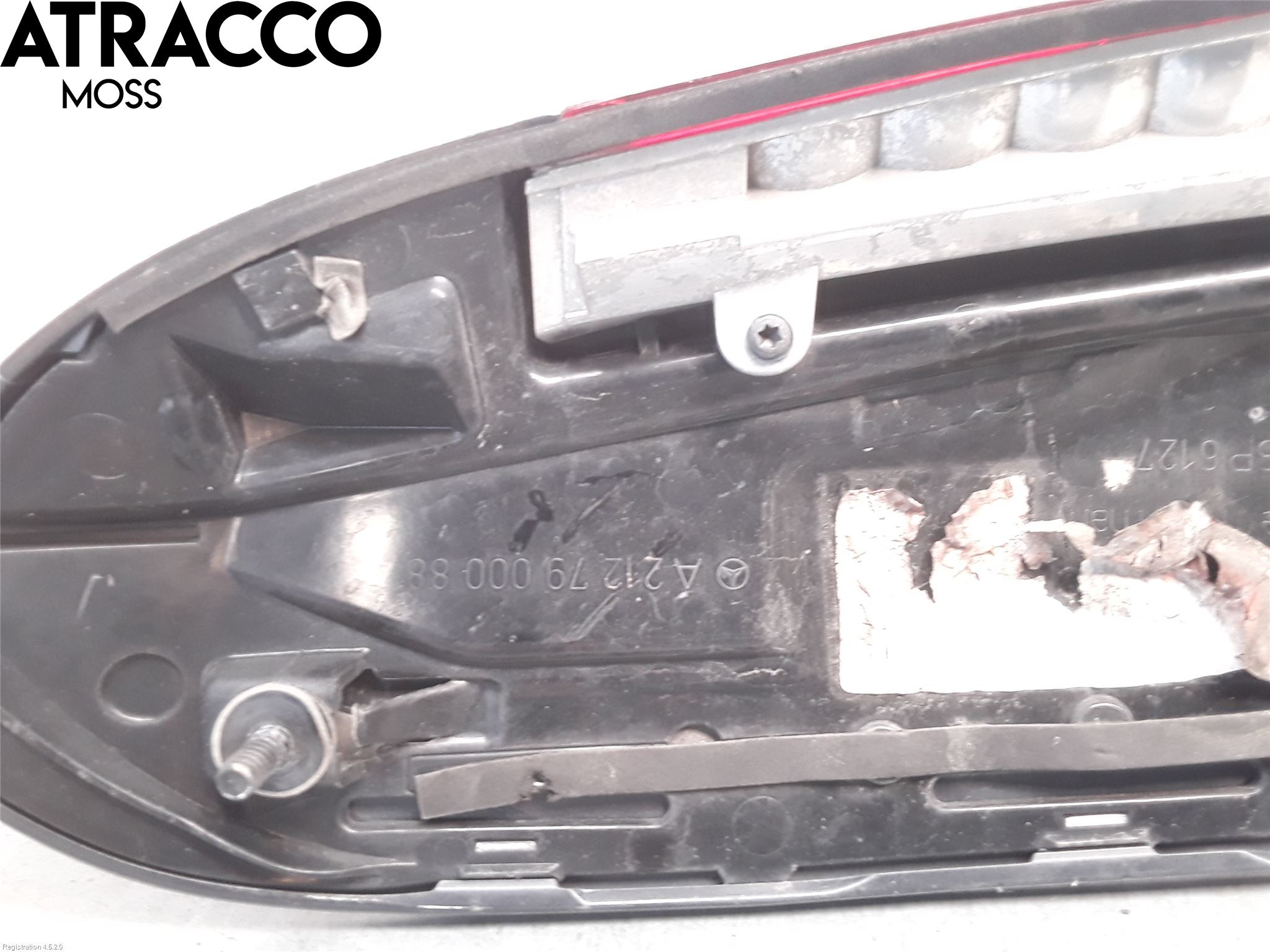 Mercedes-Benz MB E-KLASS (W212) 09-16 Spoiler Bak