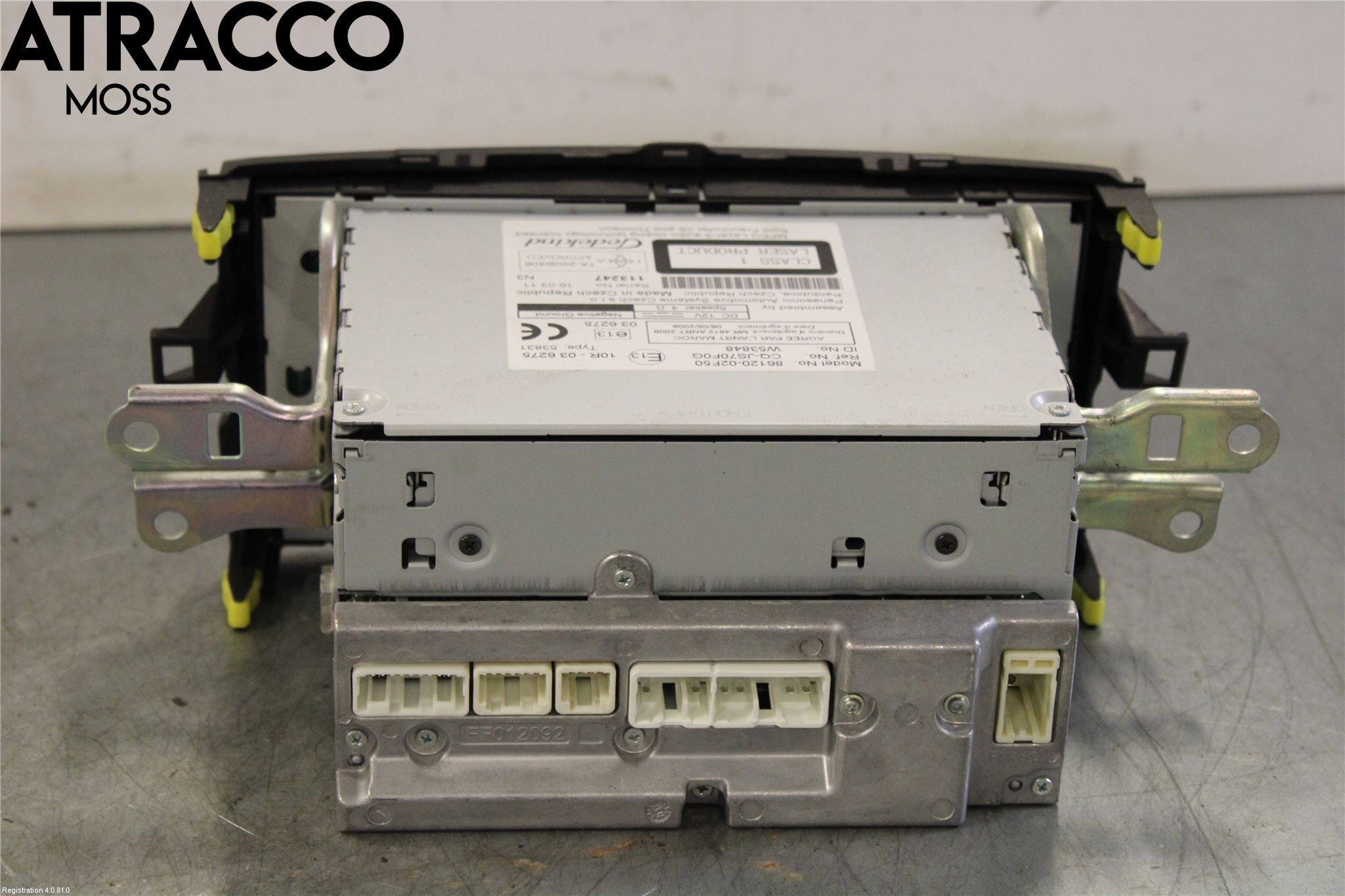 Toyota AURIS 10-12 Stereo Radio Med Cd