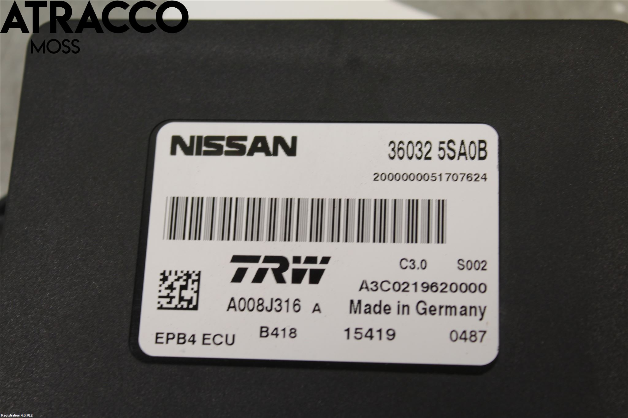 Nissan LEAF 18- Styreenhet Øvrig