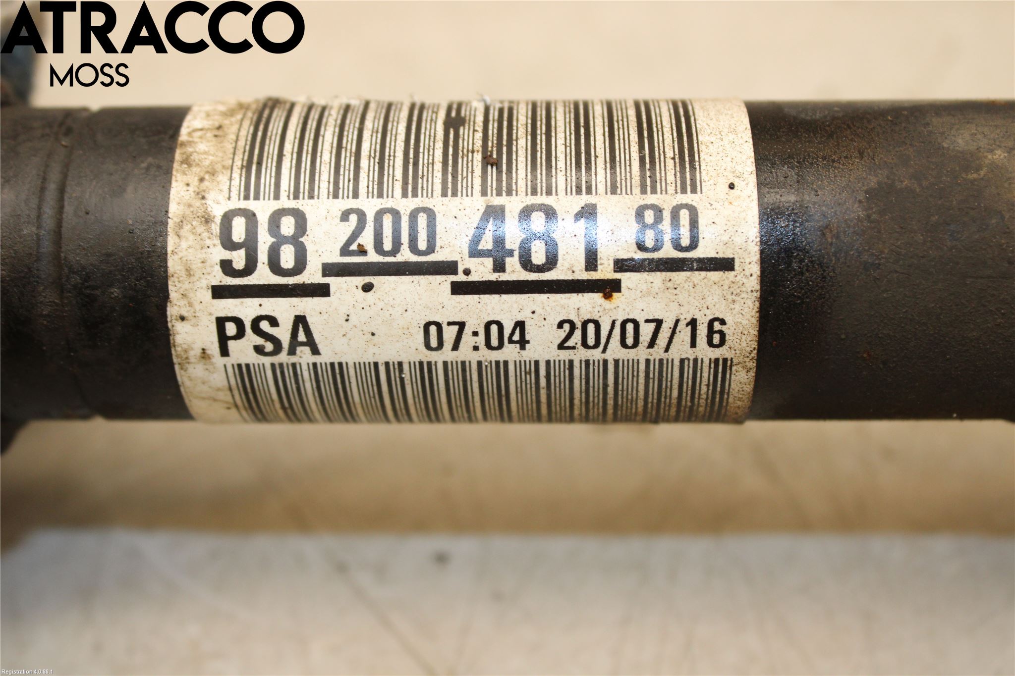 Toyota PROACE II 16- Drivaksel Foran Kompl Venstre