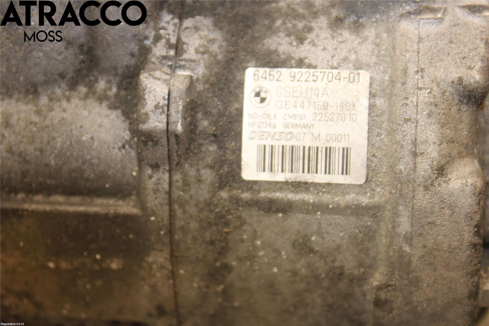 BMW X3 F25 10-17 Varme Ac Kompressor