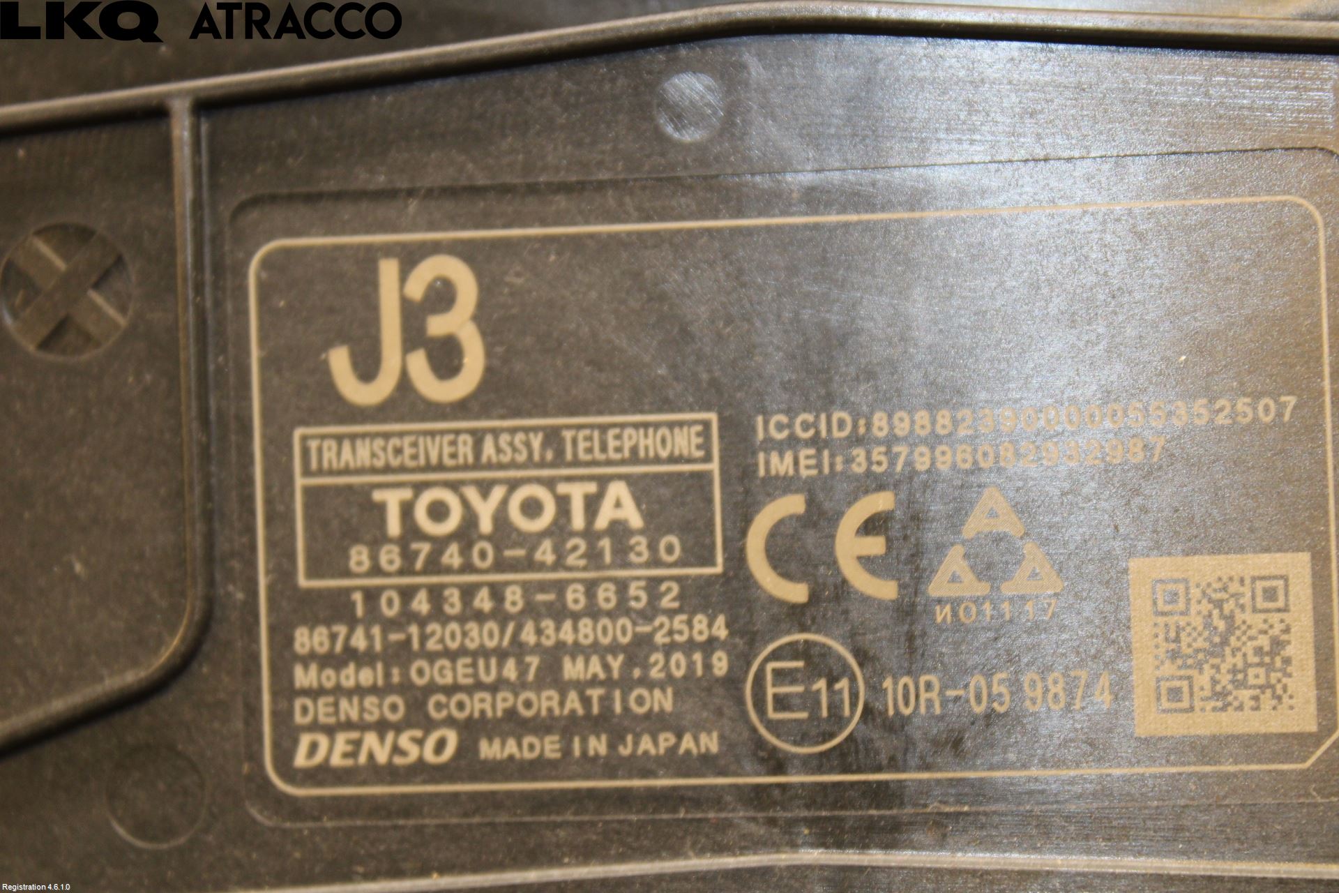 Toyota RAV4 19- Styrenhet Multimedia