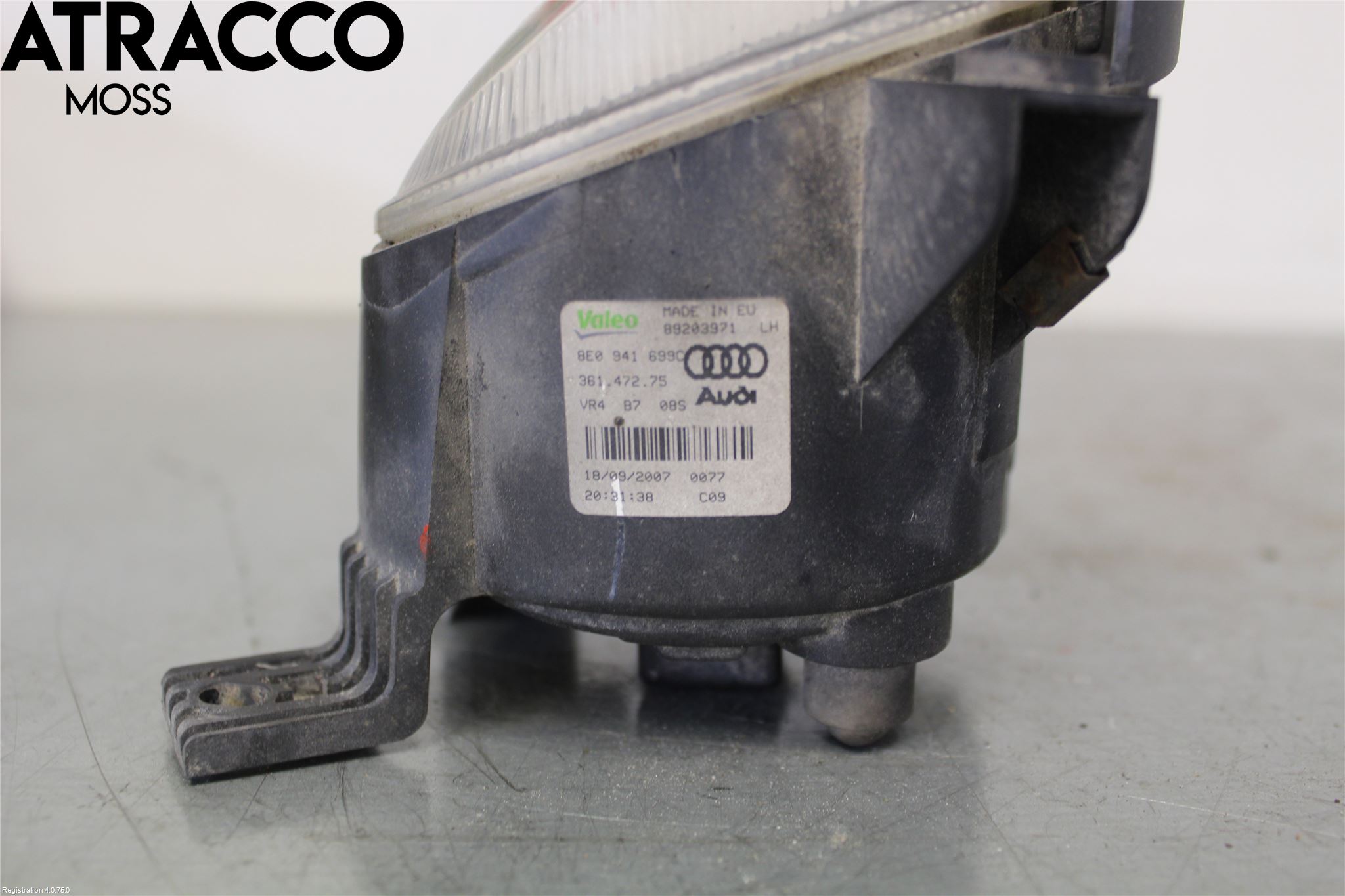 Audi A4/S4 05-07 Frontlykt-Kurve-Tåkelys