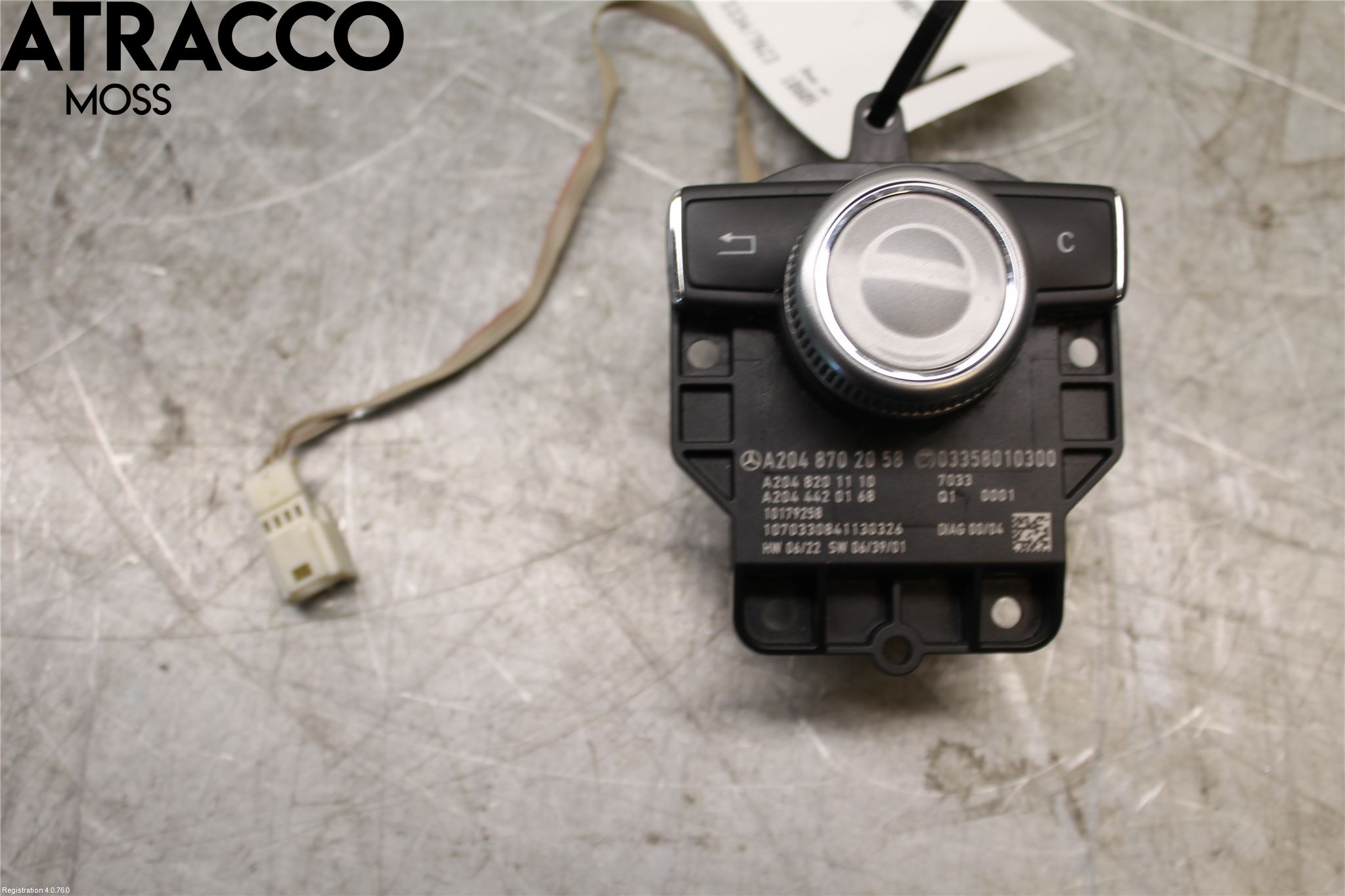 Mercedes-Benz MB C-KLASS (W204) 07-15 Bryter Multifunksjon