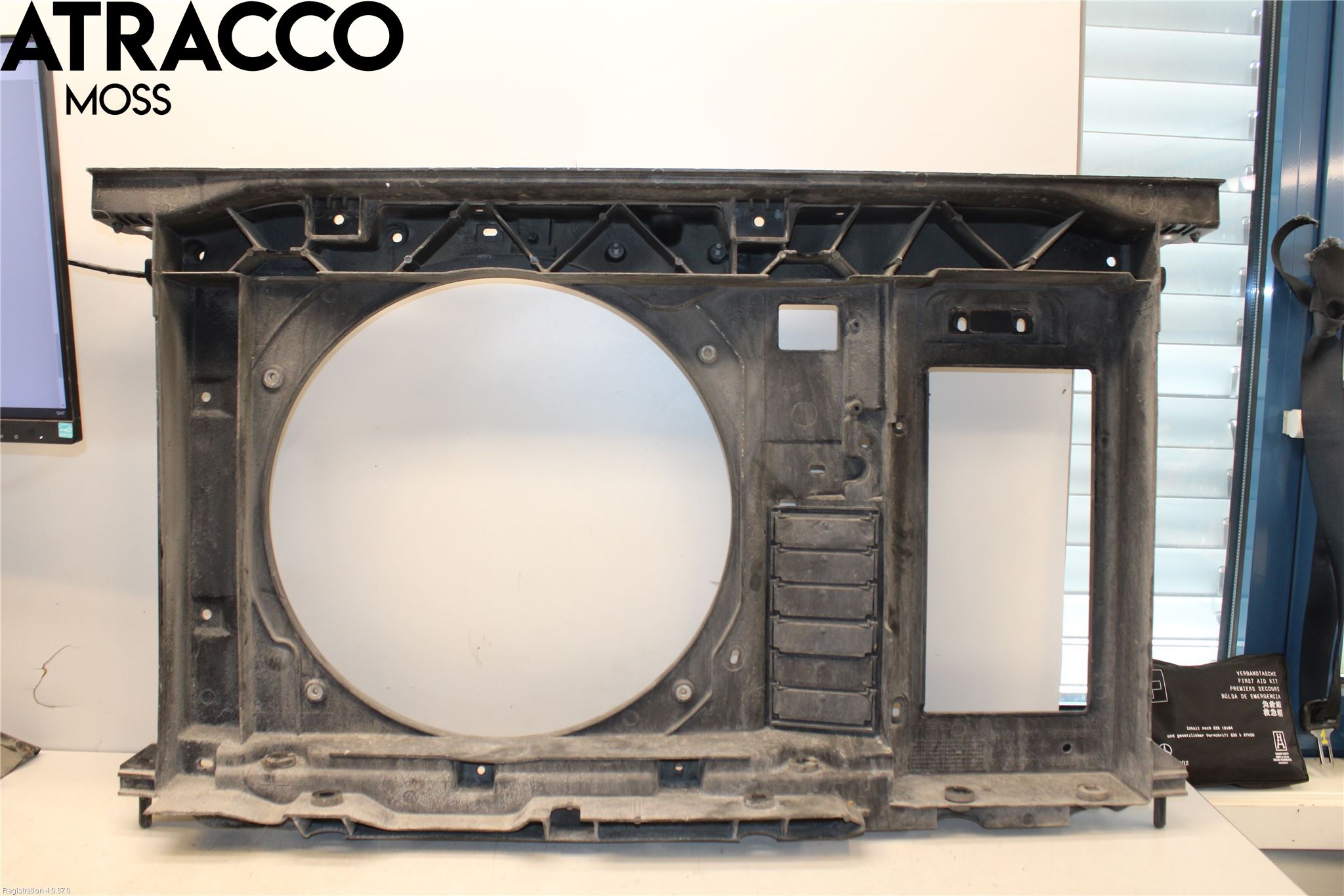 Peugeot 308 08-13 Kjølevifte-Radiator Hus-Kåpe