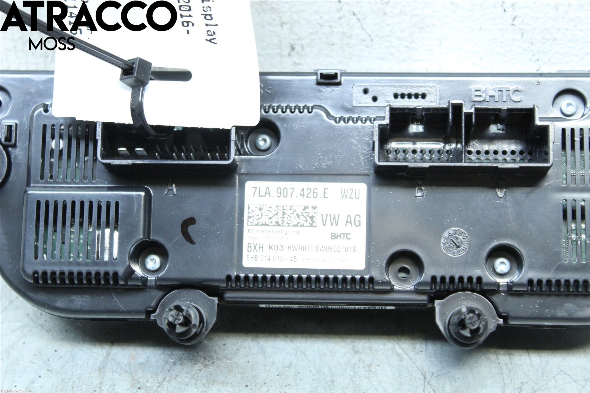 Volkswagen VW TRANSP/CARAVELLE (T6) 16-22 Varme Ac Betjening-Display