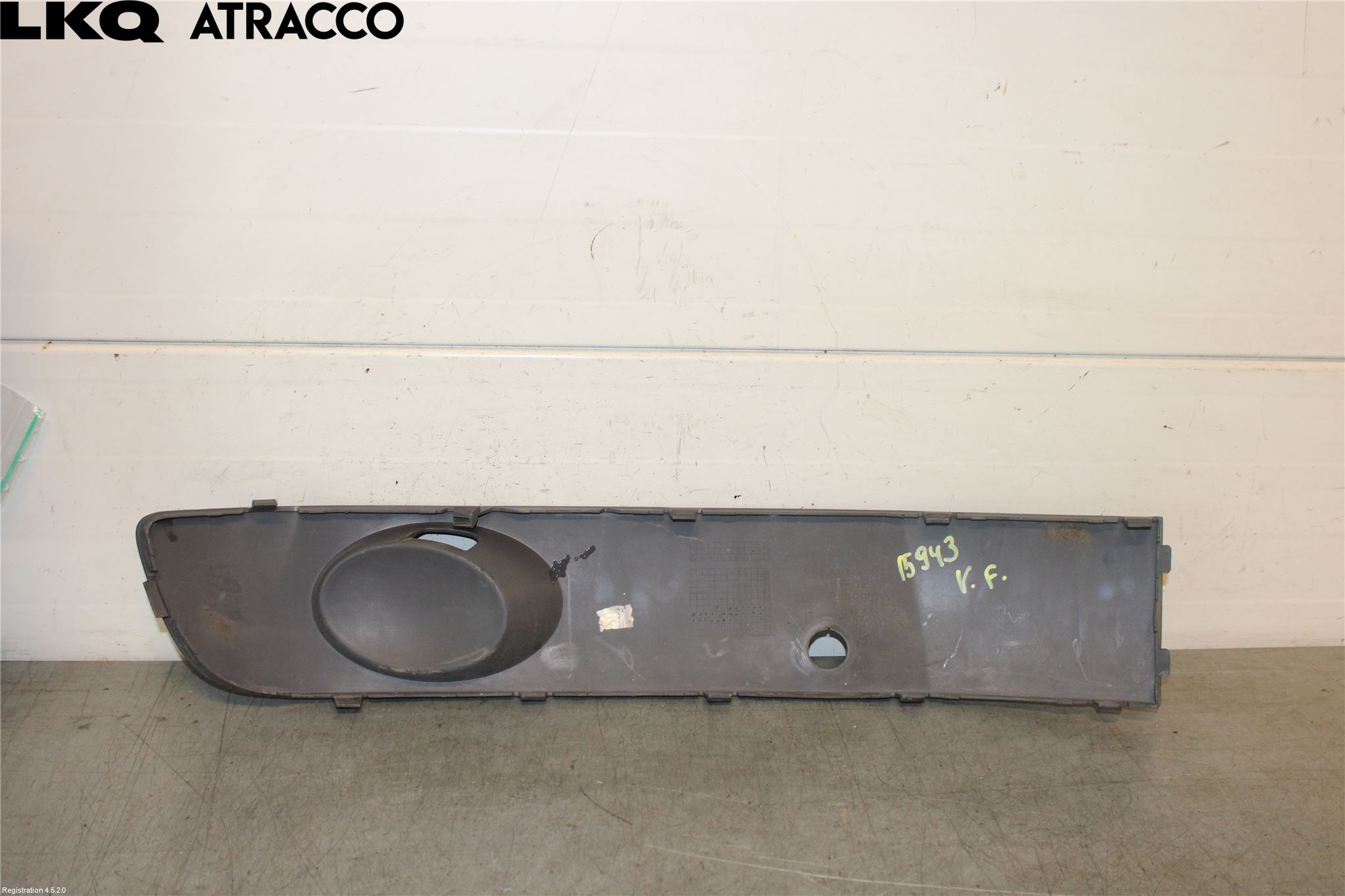 Volkswagen VW TRANSP/CARAVELLE (T5) 04-15 Støtfanger Foran List