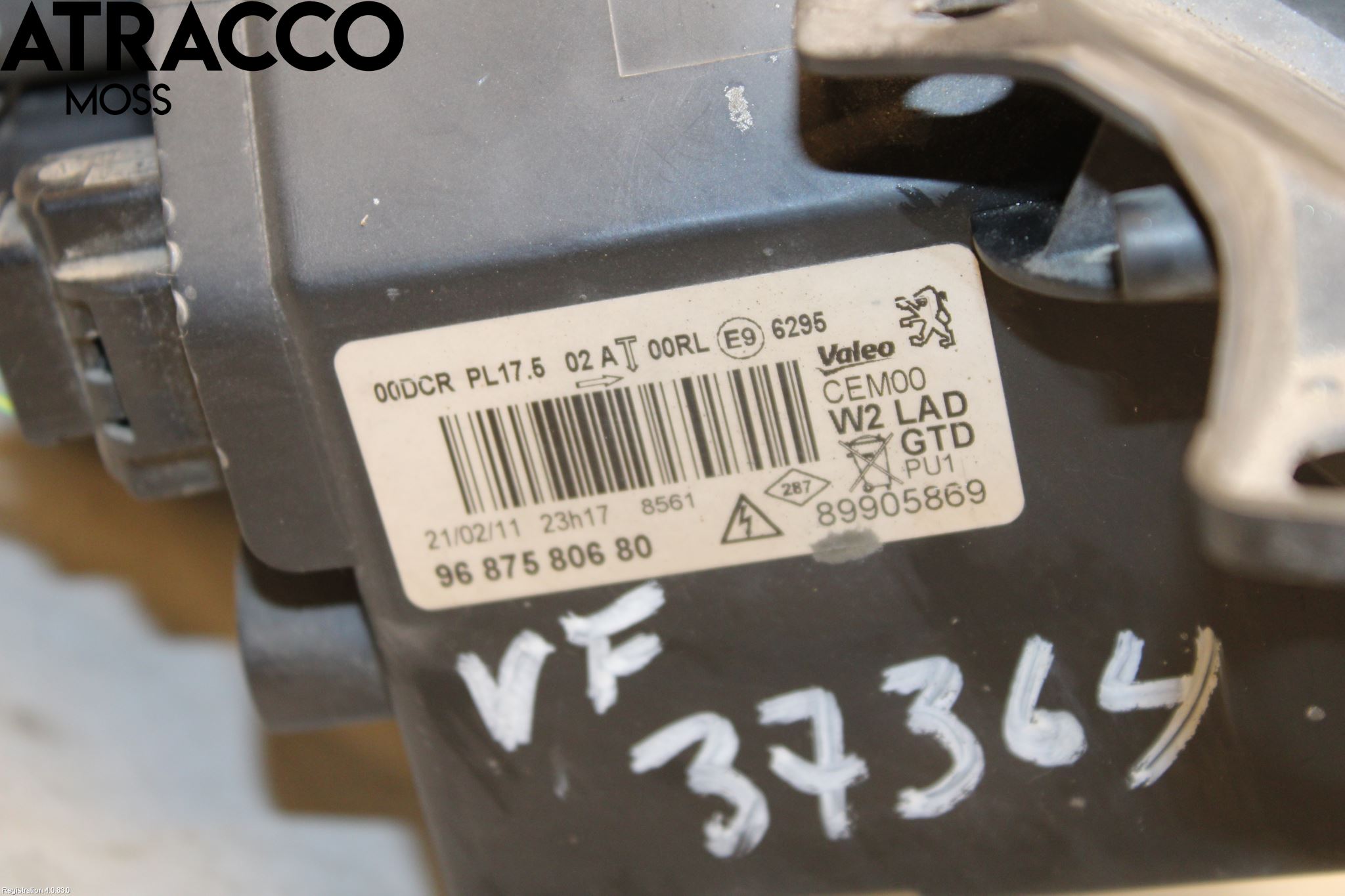 Peugeot 508 11-18 Frontlykt Venstre