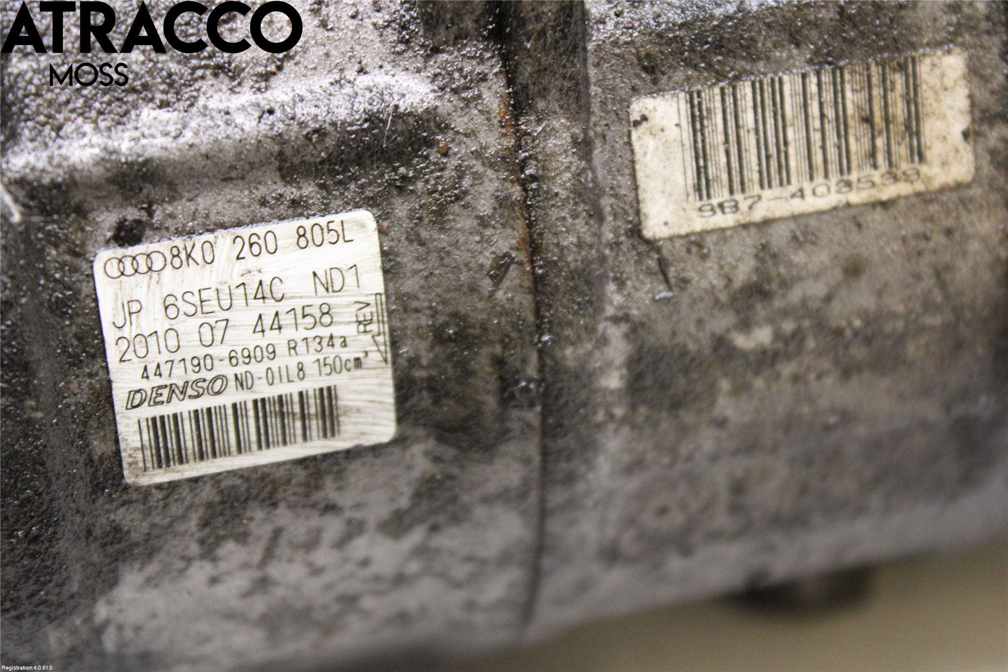 Audi Q5 09-16 Varme Ac Kompressor