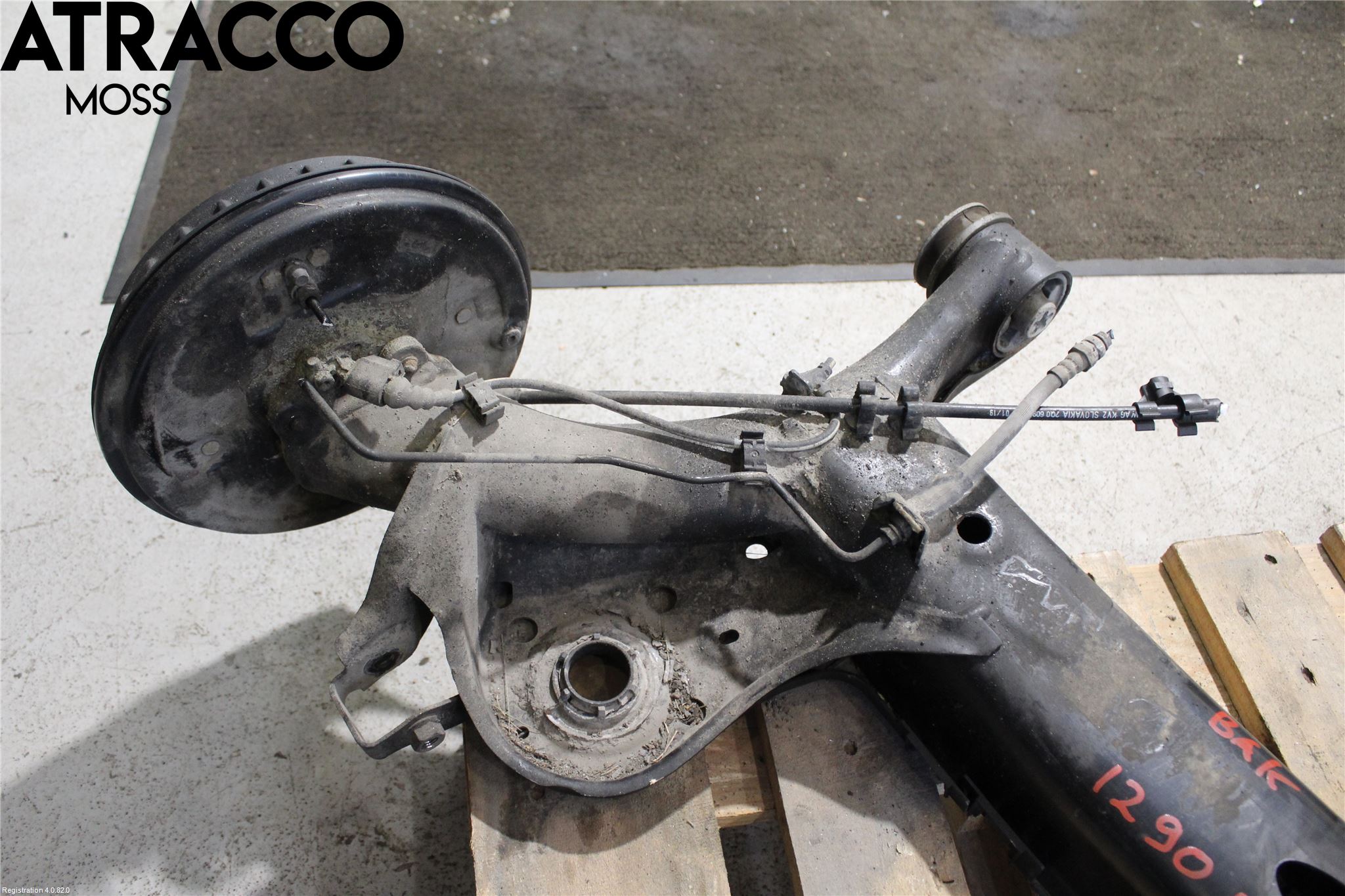 Volkswagen VW POLO VI 18->> Bakaksel