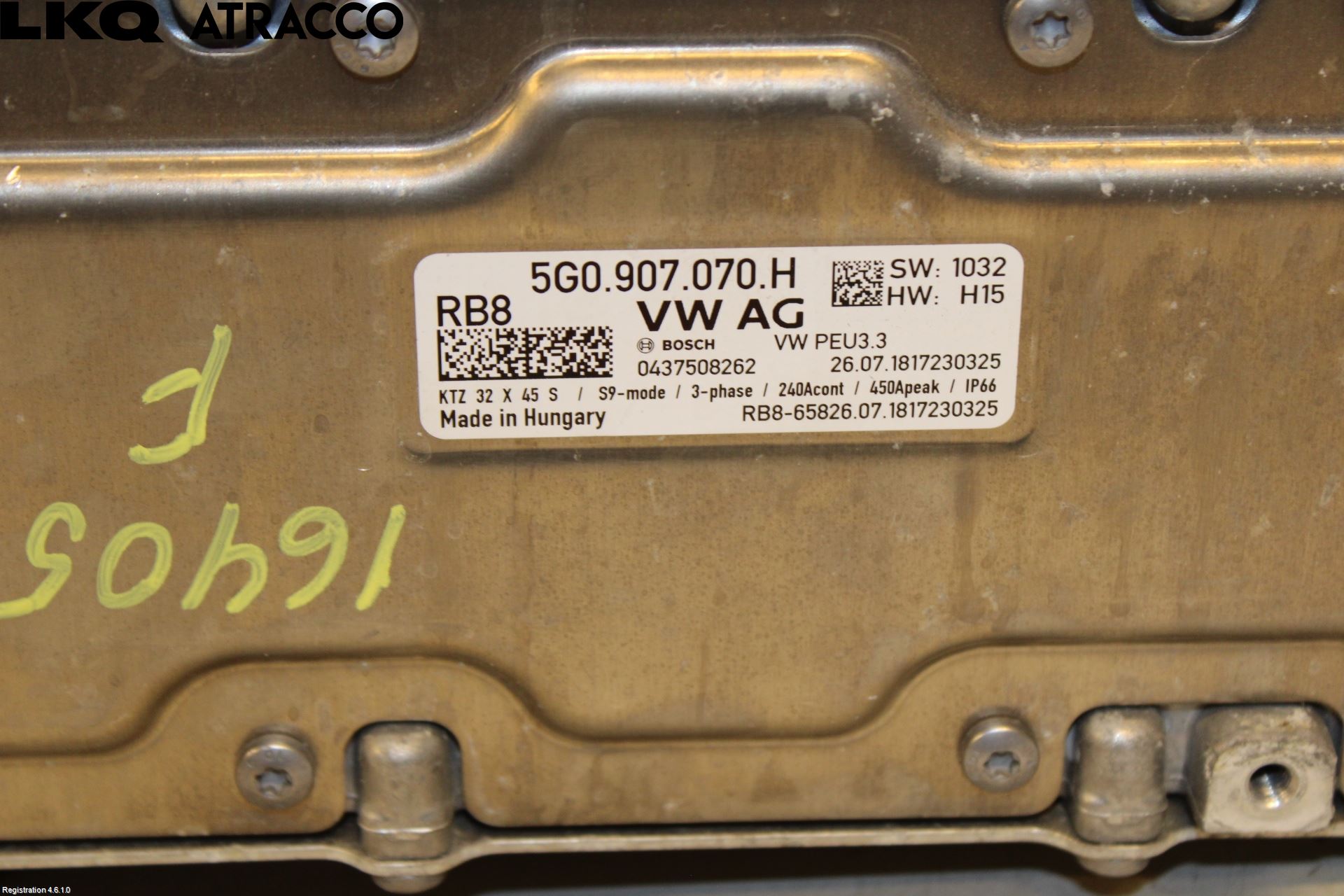 Volkswagen VW GOLF / E-GOLF VII 13-20 Dc-Cd Omformer Hybrid