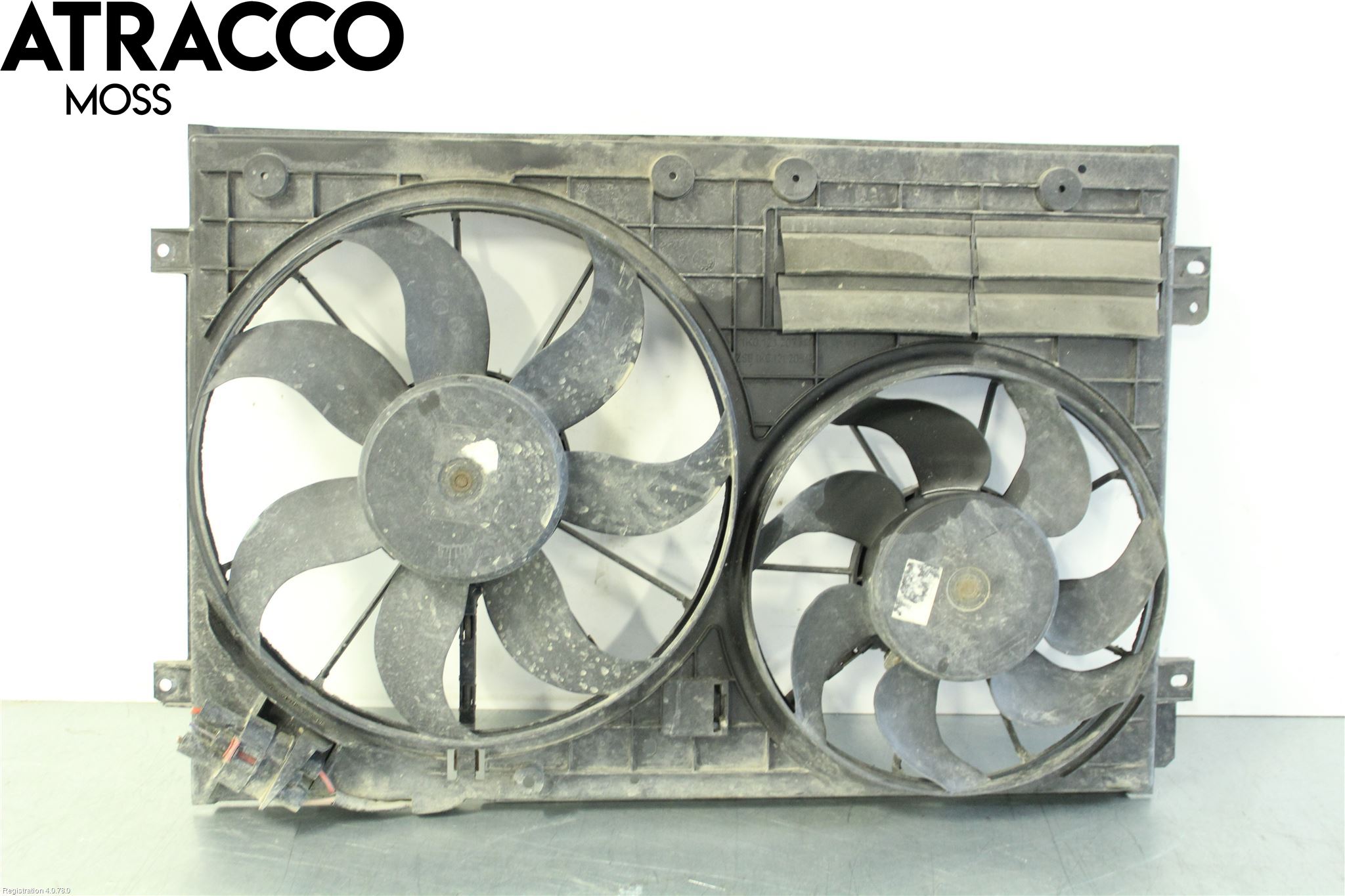 Volkswagen VW CADDY 11-15 Kjølevifte Elektrisk