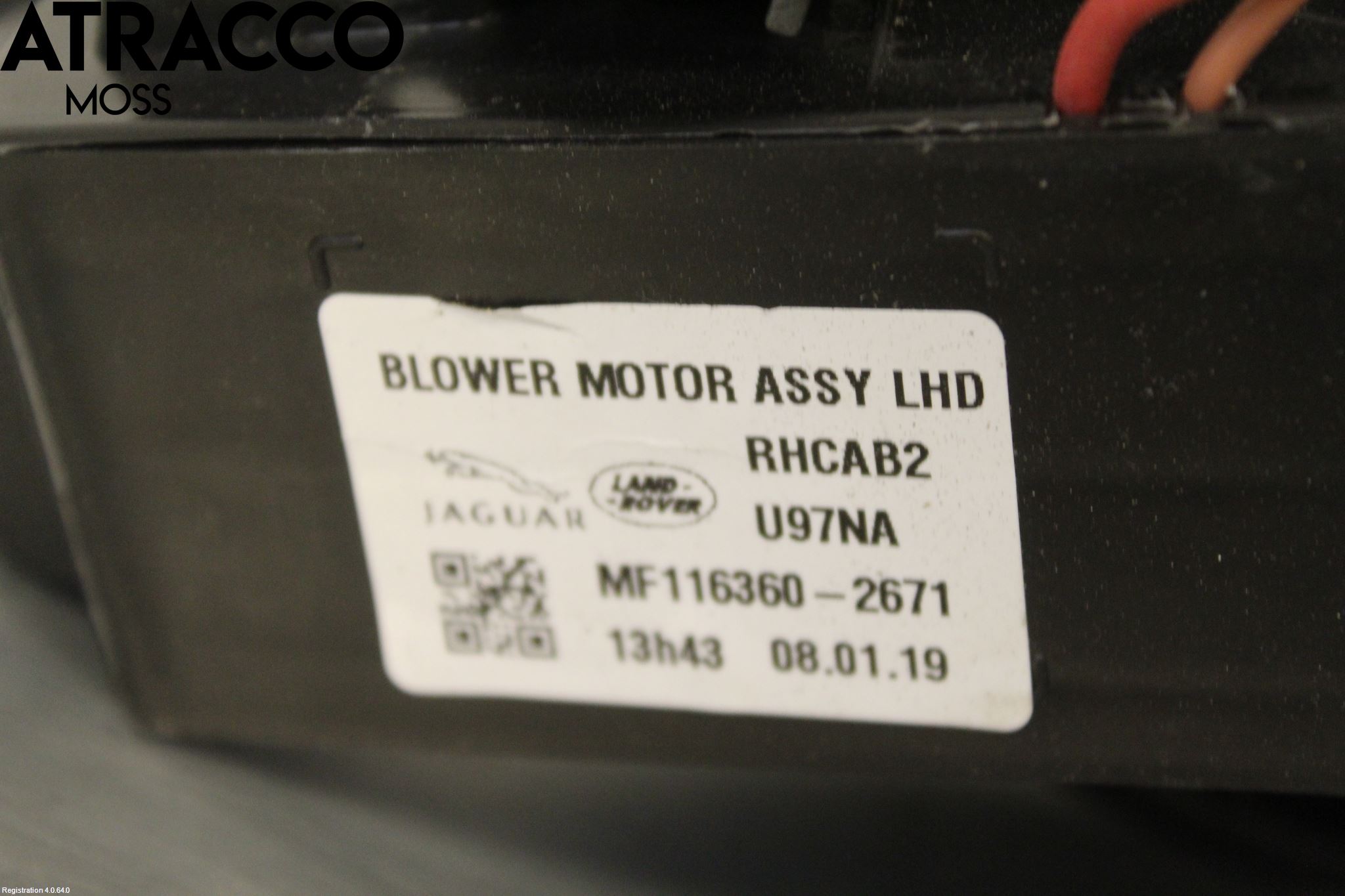 Landrover RANGE ROVER (L460) 22- Varme Ac Varmeapparatvifte