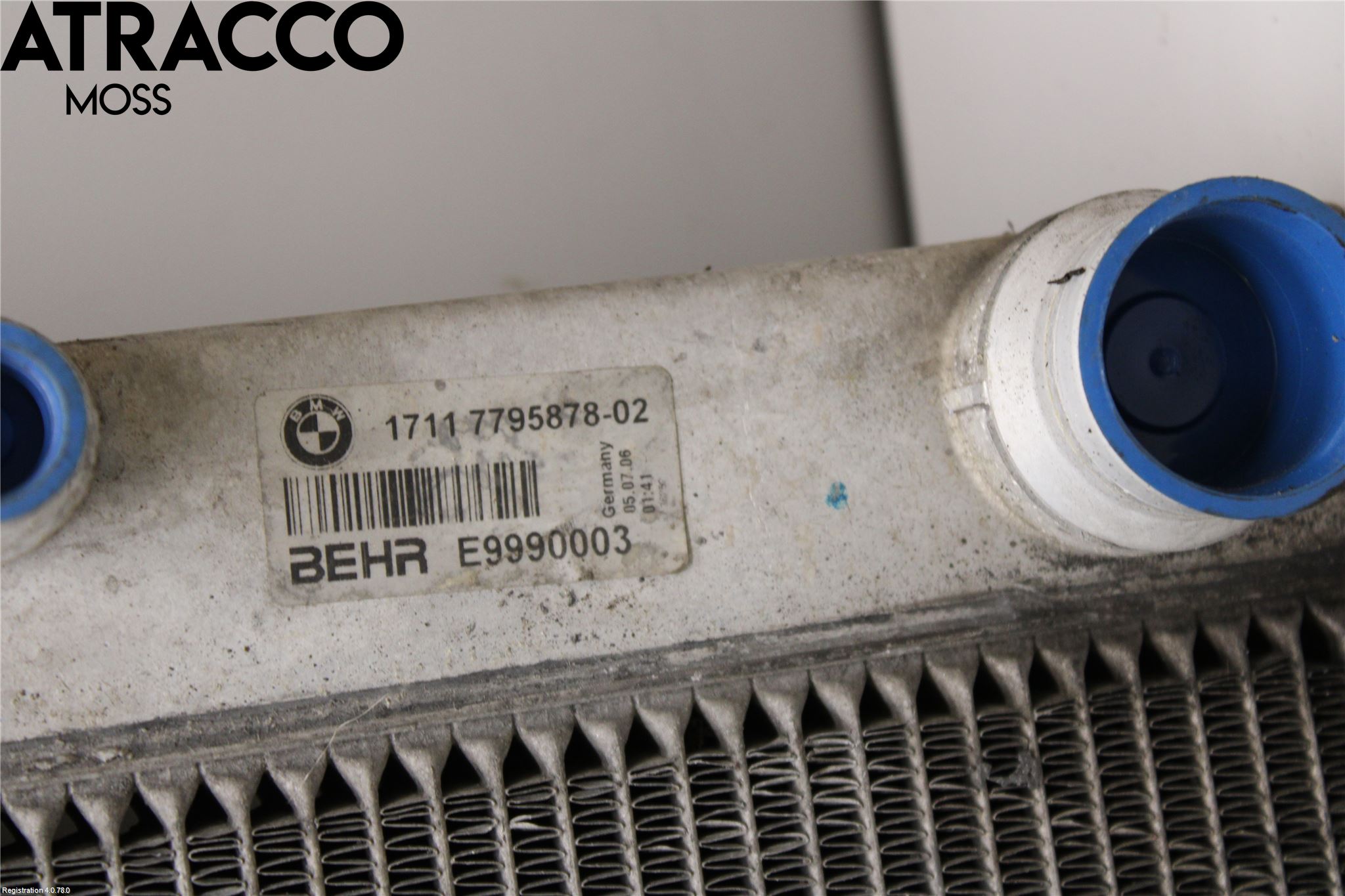 BMW 5 E60/61 Sed/Tou 02-10 Radiator Automat