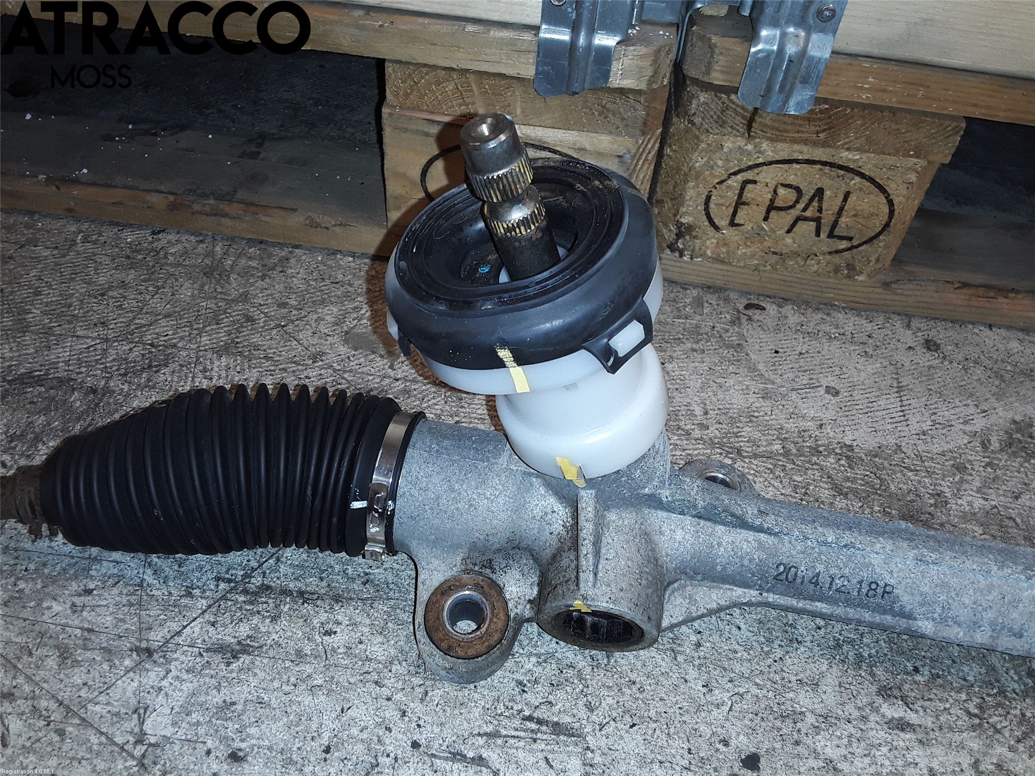 Kia SOUL 09- Servo Snekke - Tannstang