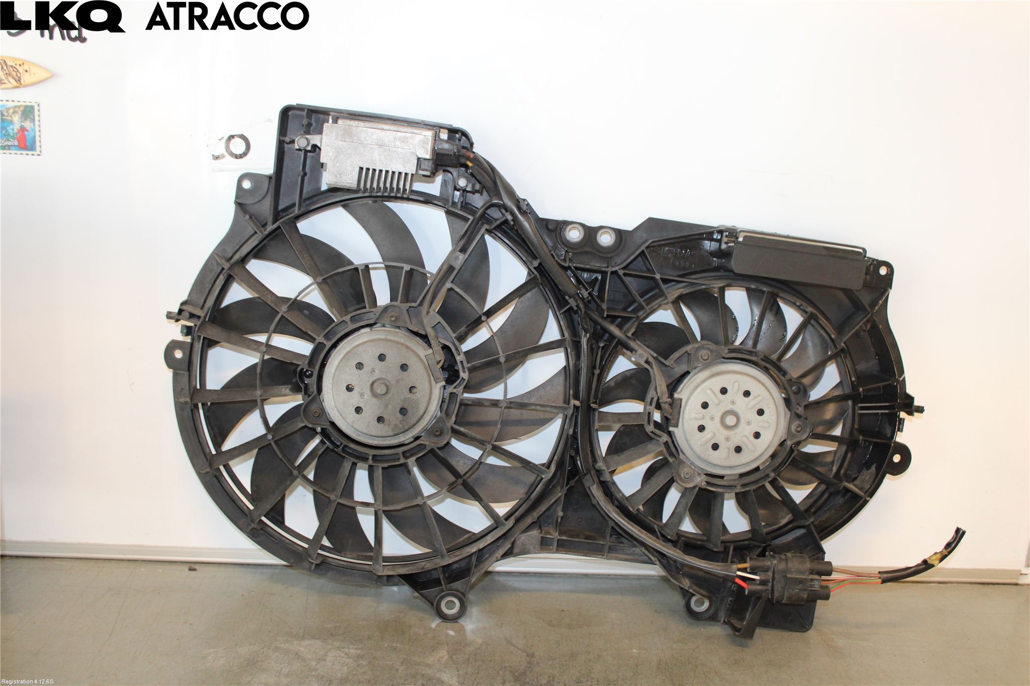 Audi A6/S6     05-11 Kjølevifte Elektrisk