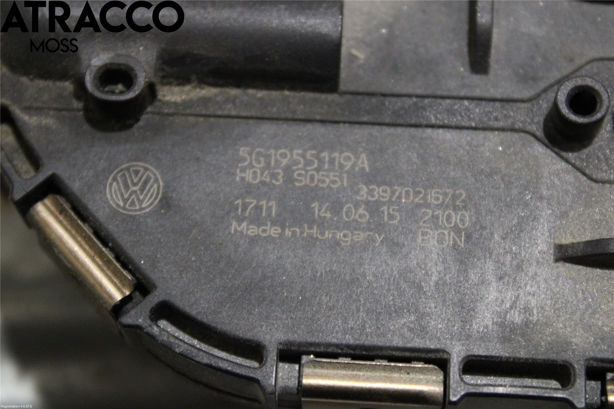 Volkswagen VW GOLF / E-GOLF VII 13-20 Viskermotor Frontrute