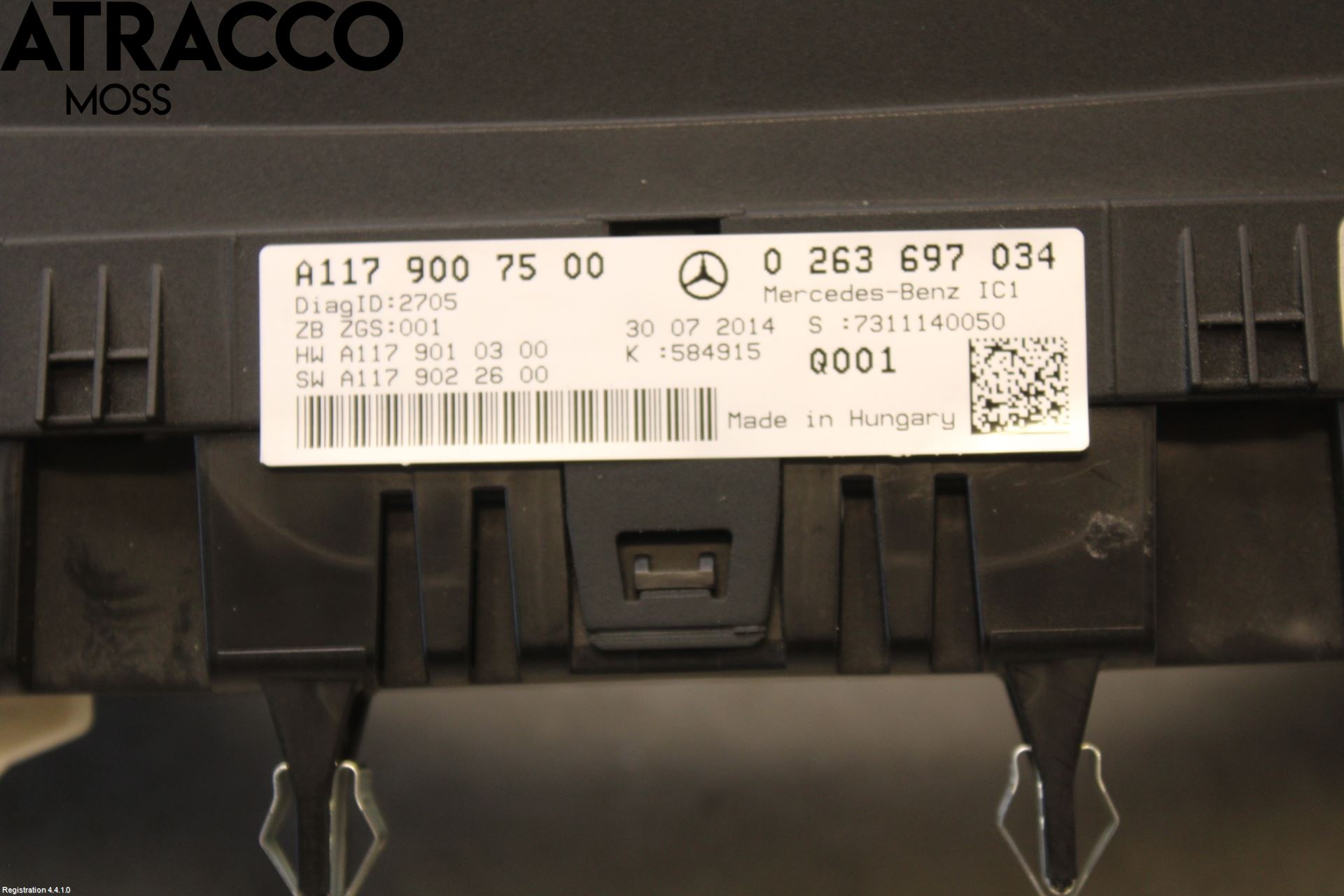 Mercedes-Benz MB CLA-KLASS (C117/X117) 13-19 Instr Kombinert