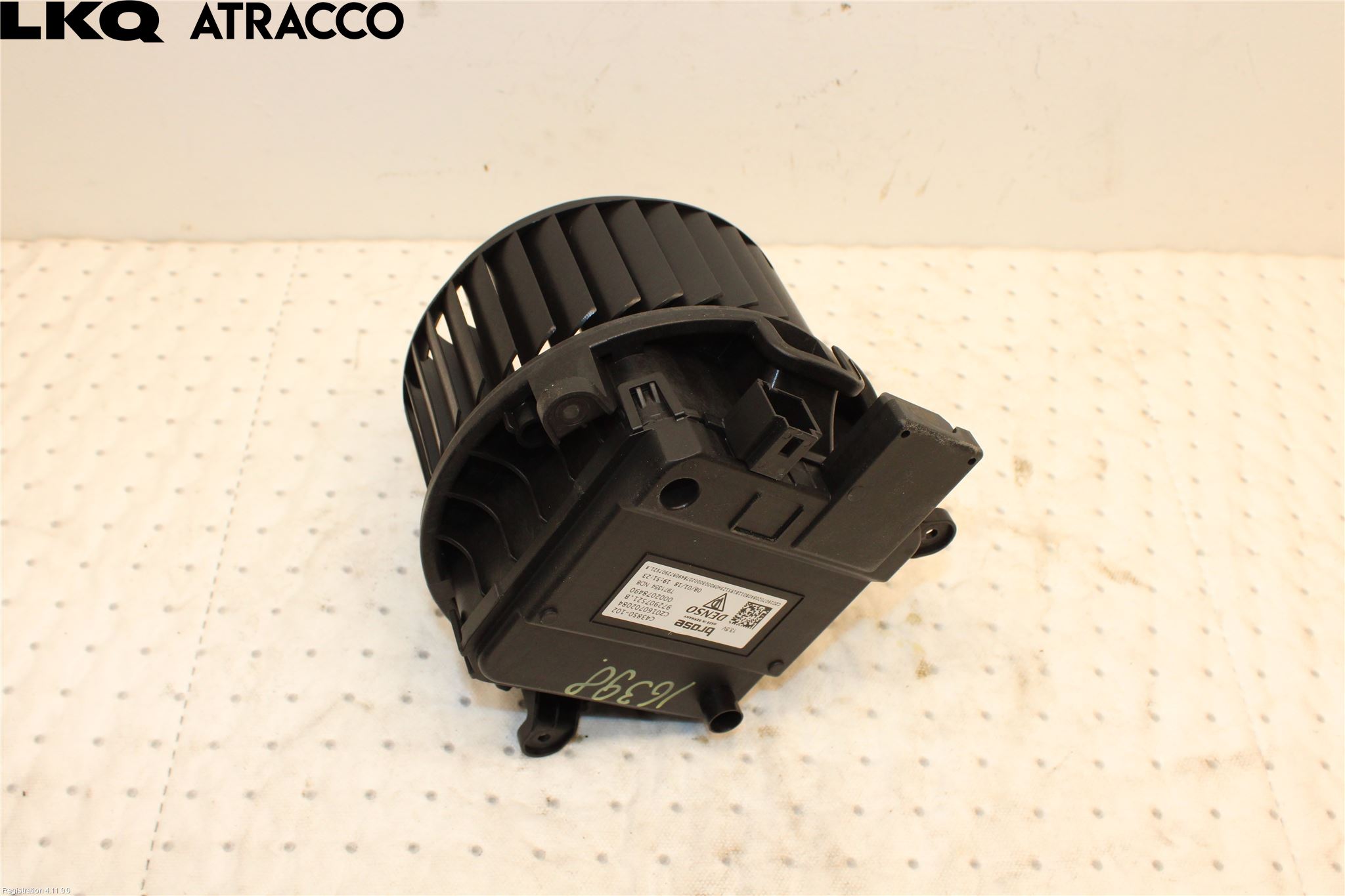 Porsche PANAMERA 09- Varmeapparat Viftemotor