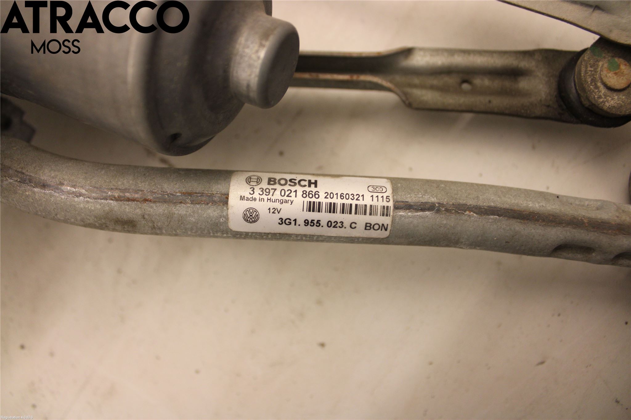 Volkswagen VW PASSAT 15-19 Viskermotor Frontrute