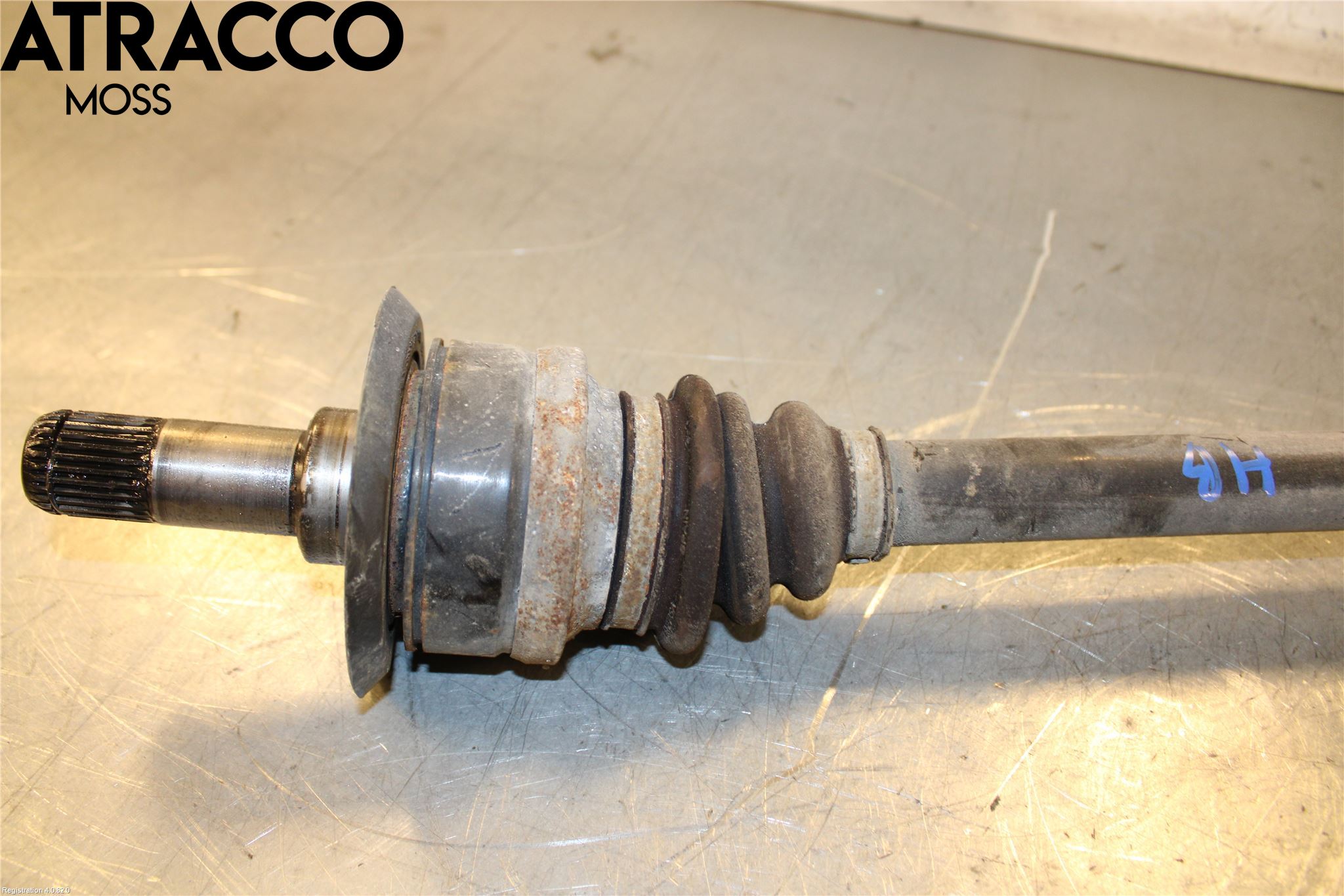 BMW 3 F30/F31/F80 12-19 Drivaksel Bak Kompl Høyre