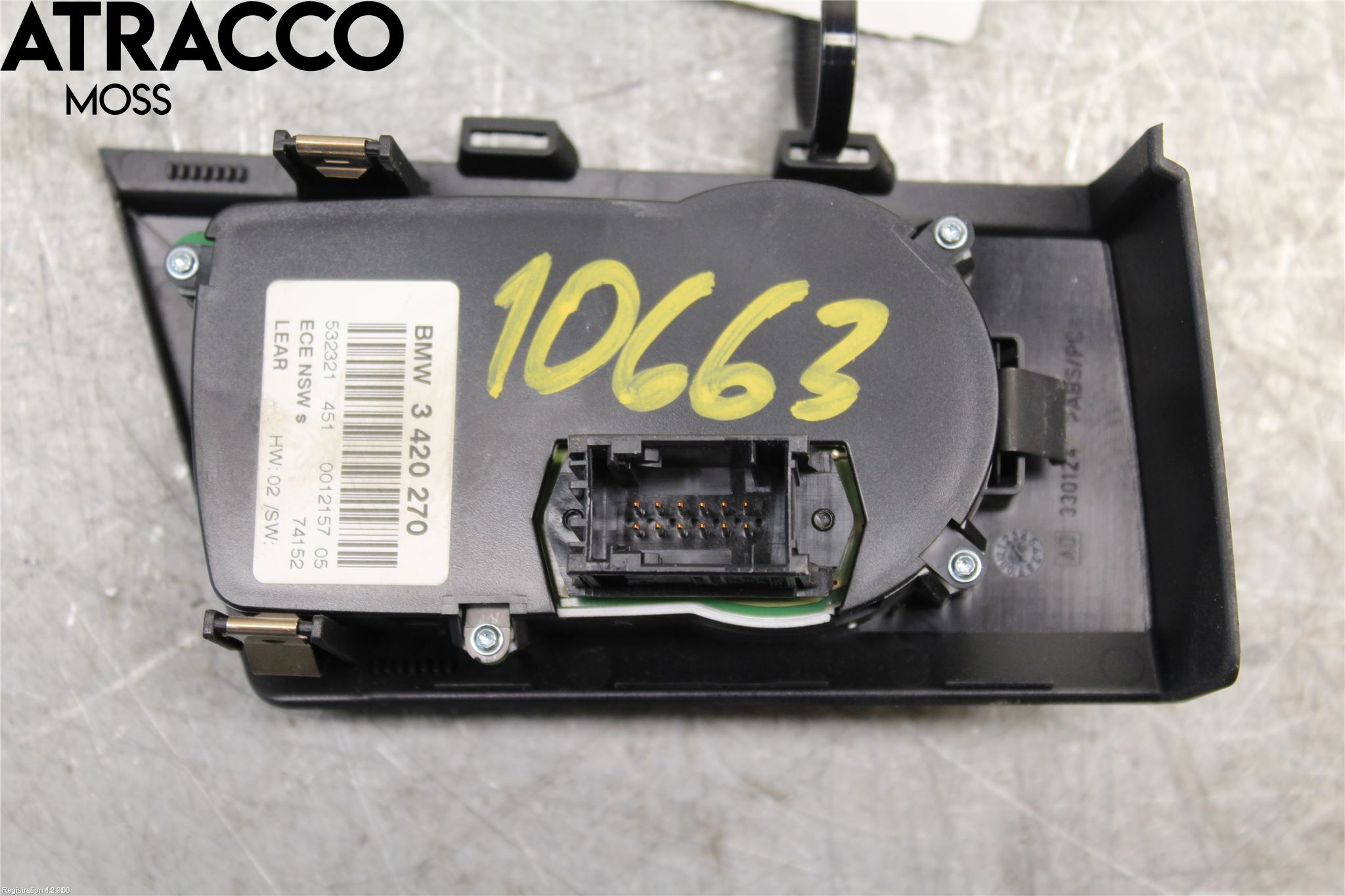 BMW X3 E83     03-10 Bryter Hovedlys