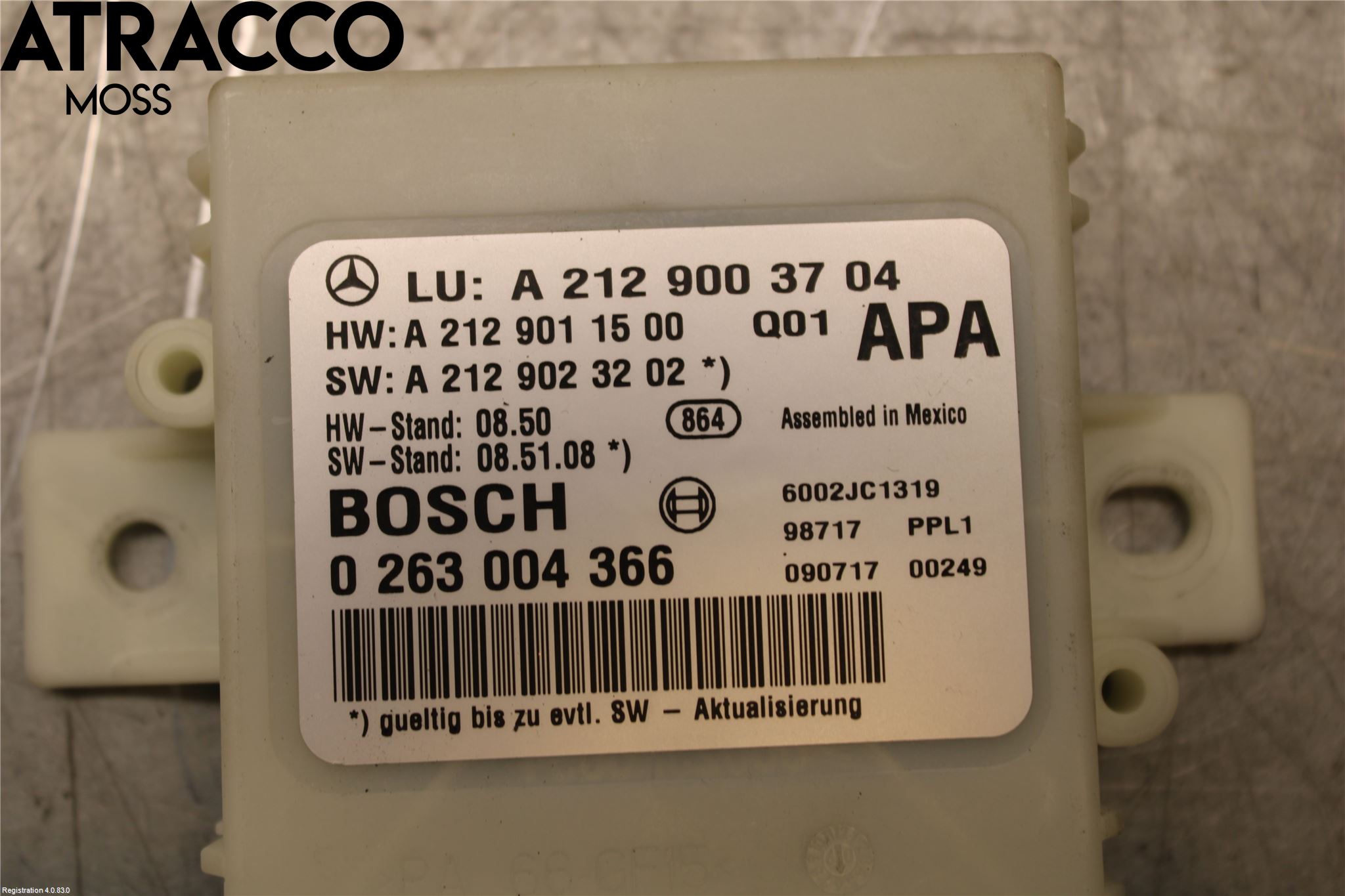 Mercedes-Benz MB E-KLASS (W212) 09-16 Styreenhet Parkering