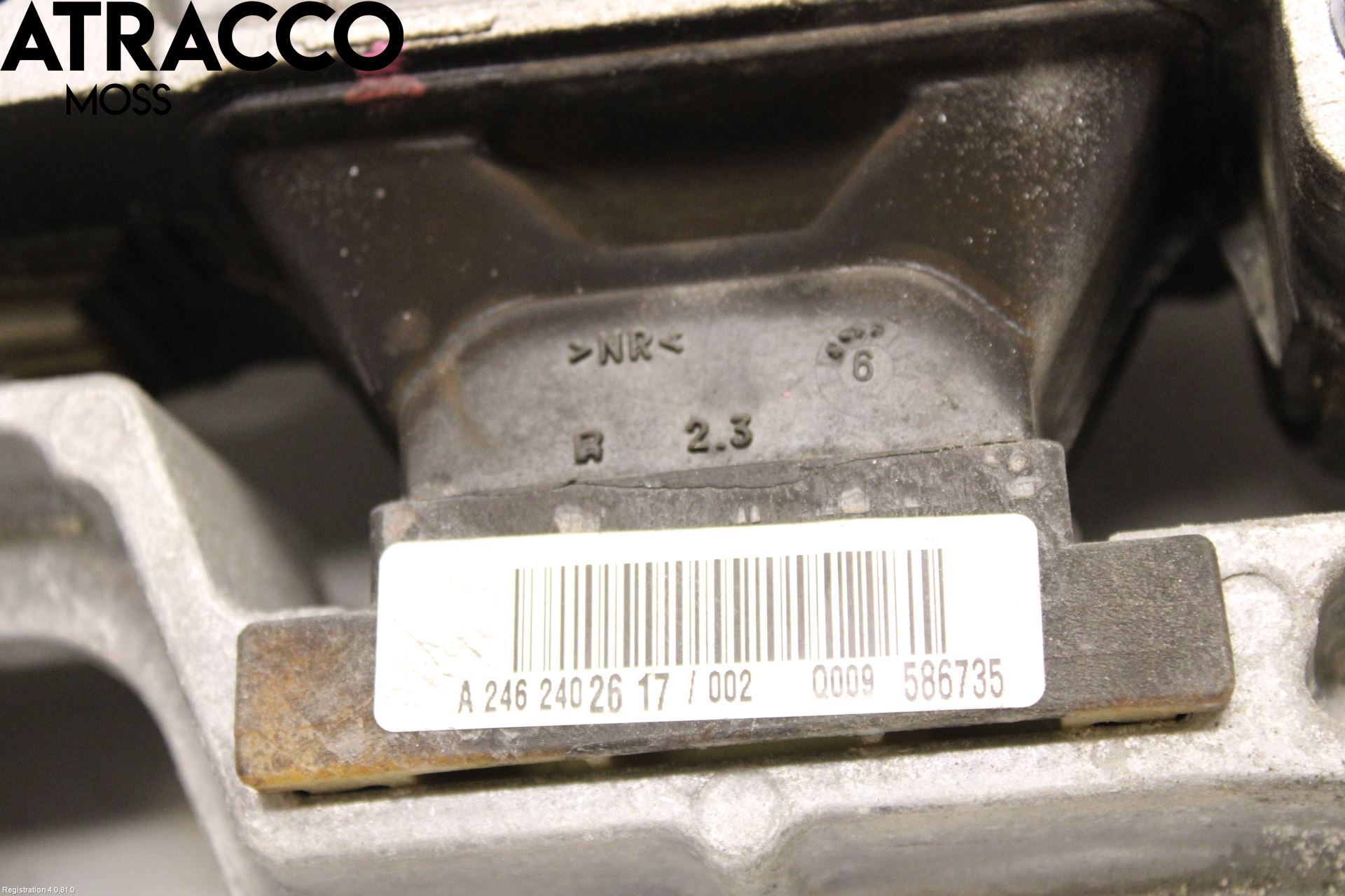 Mercedes-Benz MB B-KLASS (W246/W242) 12-19 Motor Feste Stål-Alu