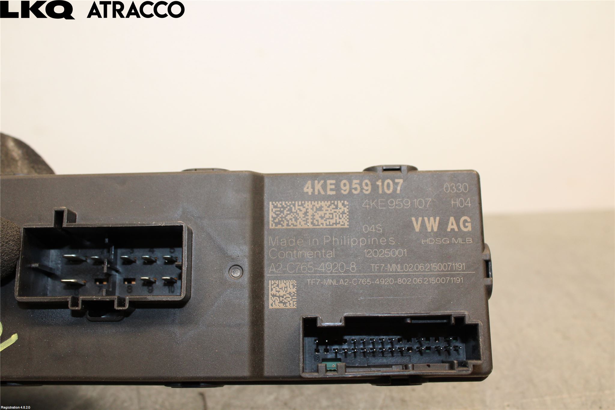 Porsche TAYCAN 20- Styreenhet Bakluke