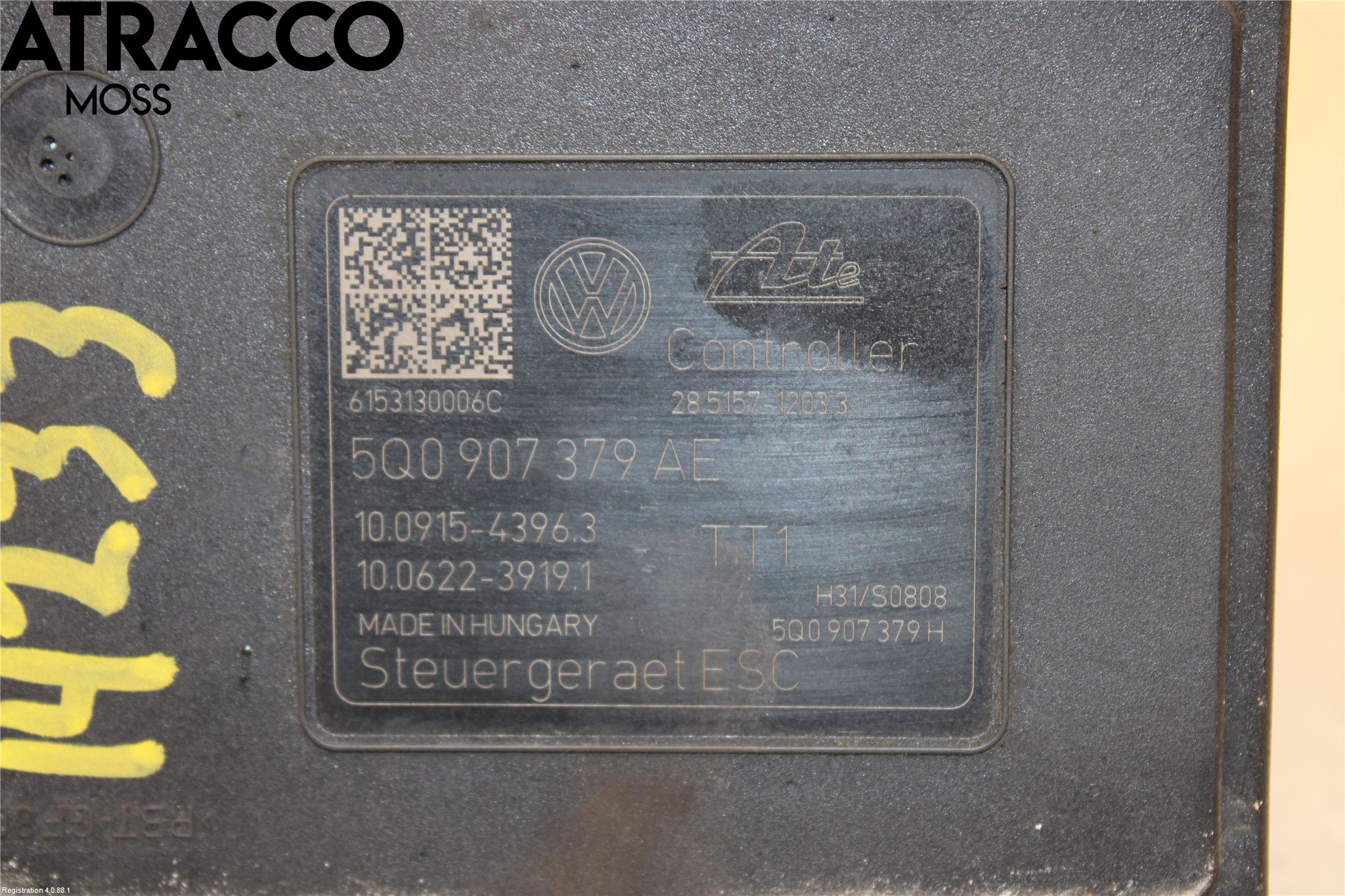 Volkswagen VW GOLF / E-GOLF VII 13-20 Abs Hydraulikkaggregat