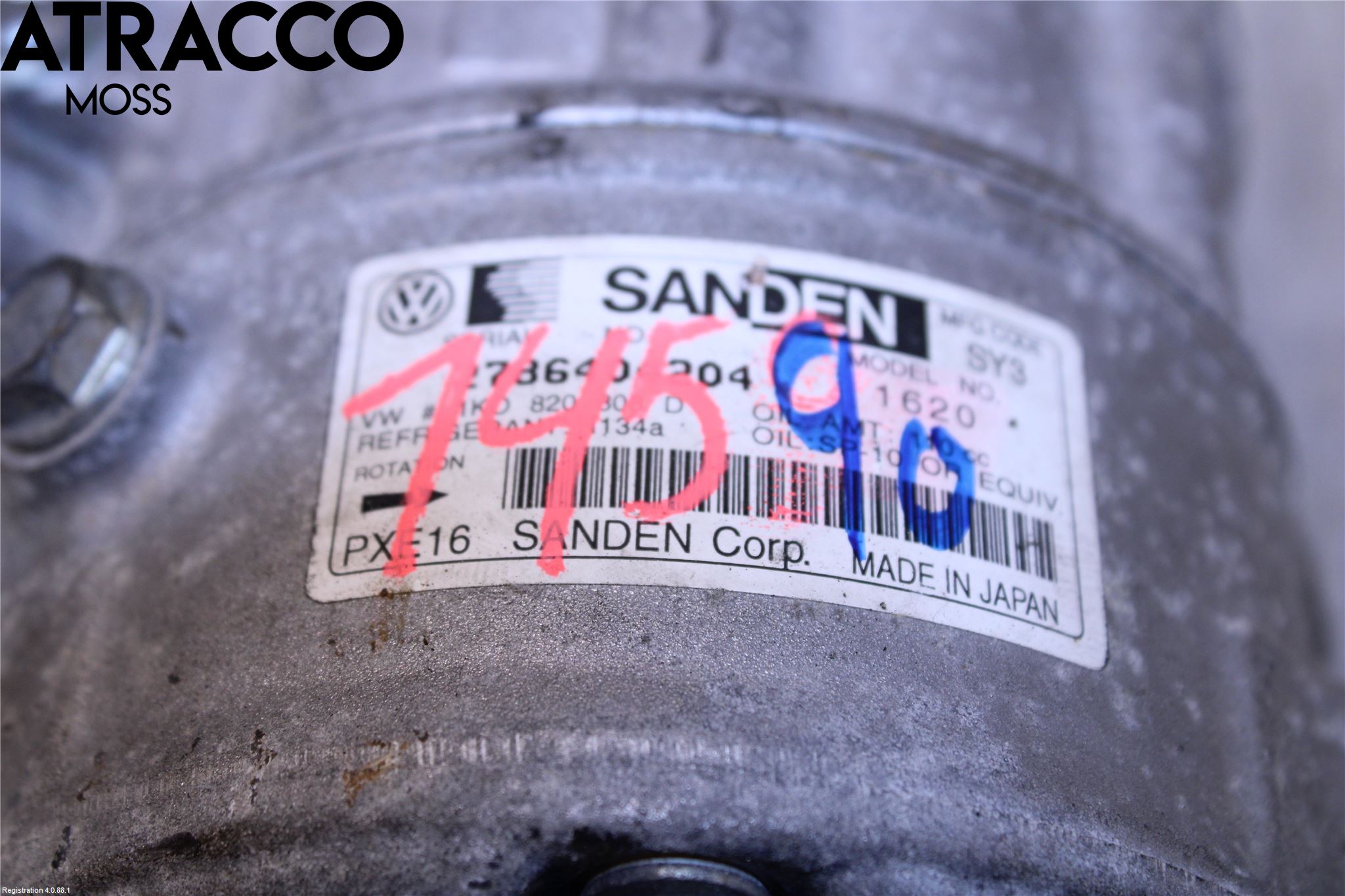 Skoda OCTAVIA (1Z) 05-13 Varme Ac Kompressor