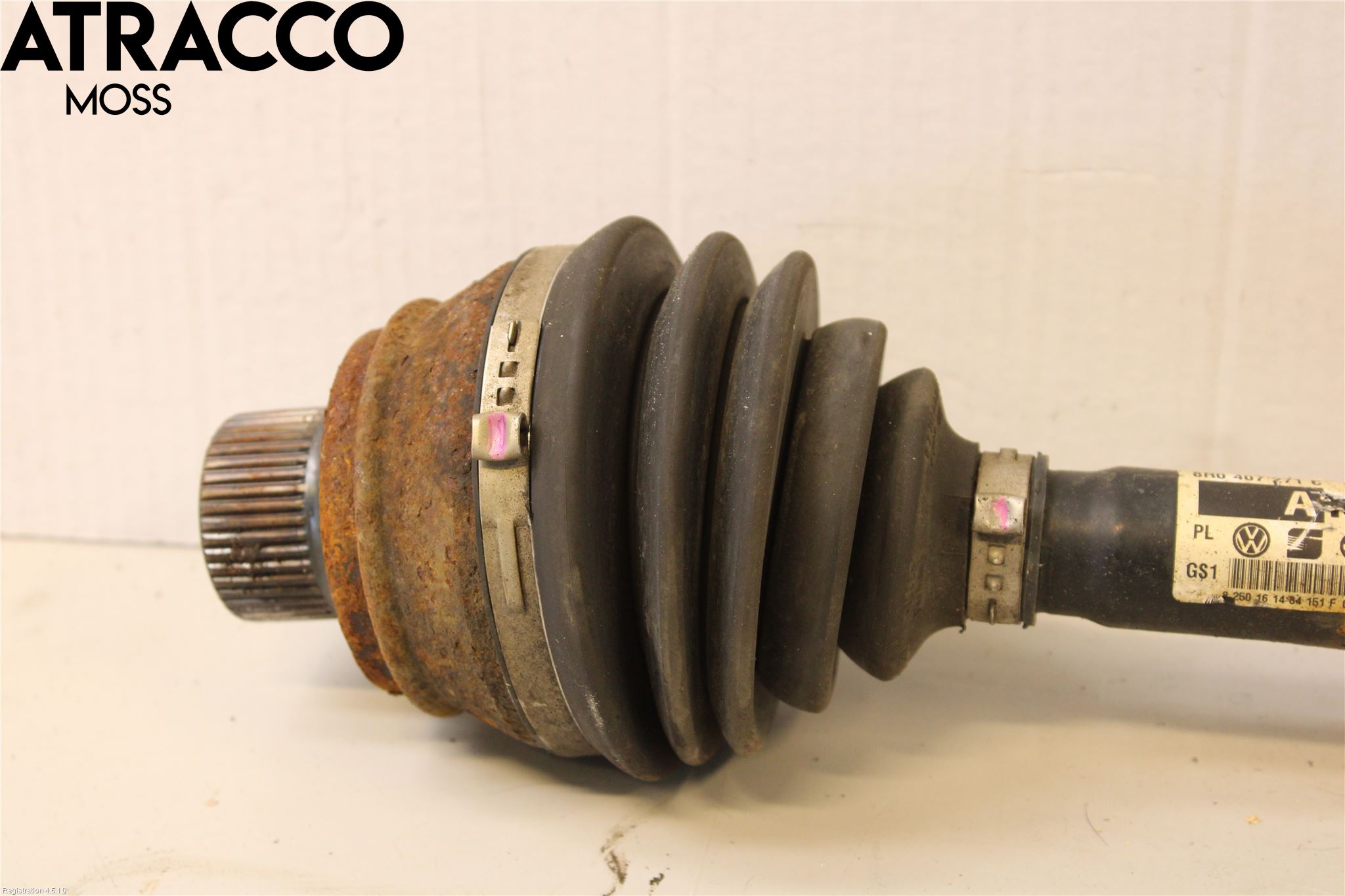 Audi Q5 09-16 Drivaksel Foran Kompl Venstre